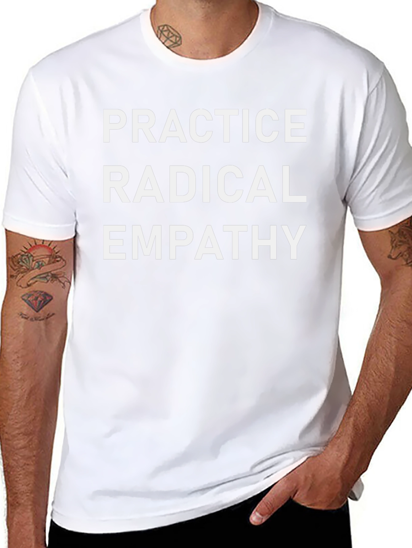 Practice Radical Empathy Black T-Shirt