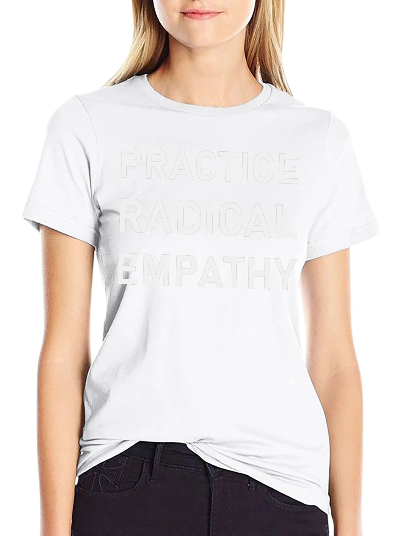 Practice Radical Empathy Black T-Shirt