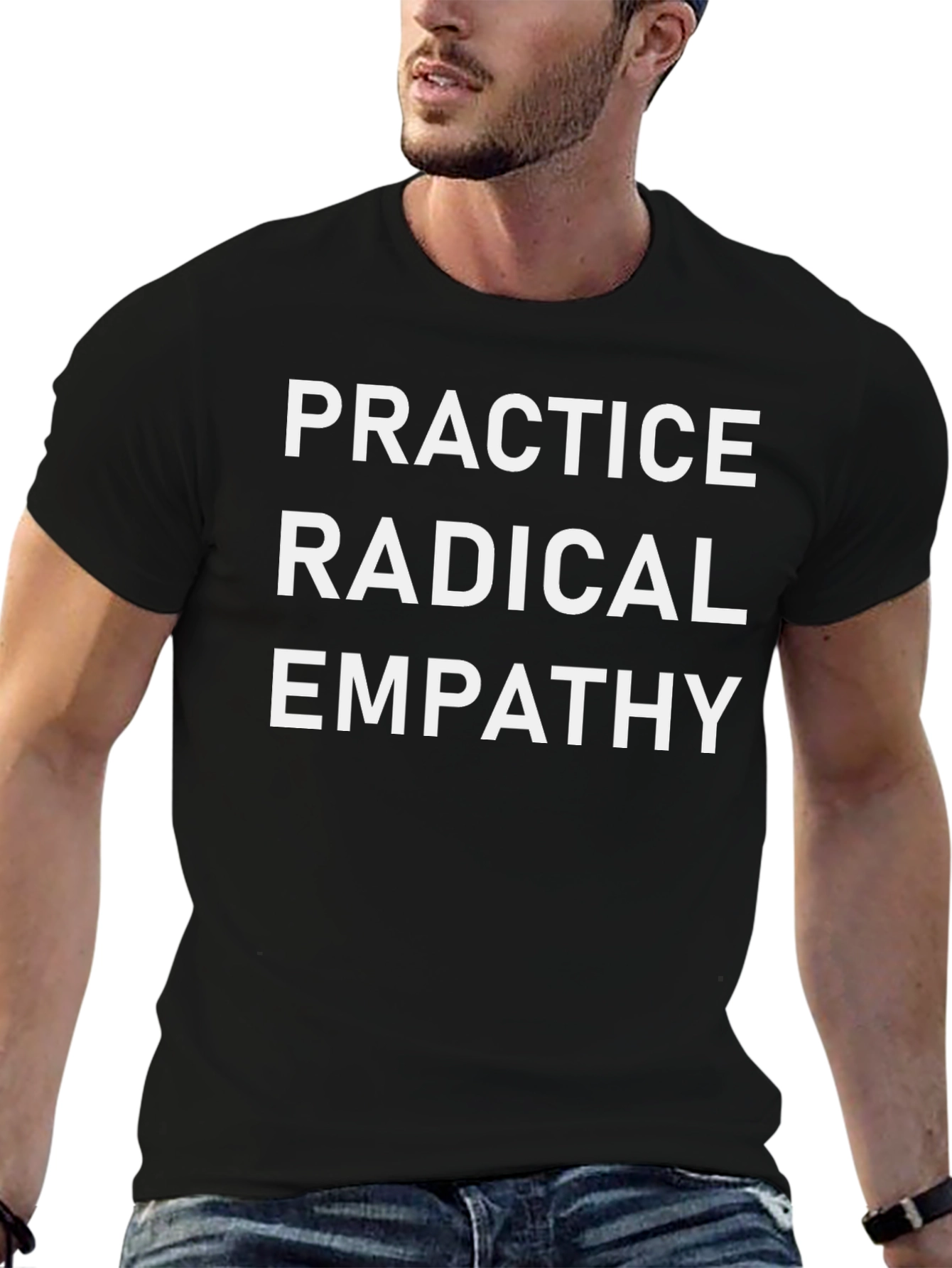 Practice Radical Empathy Black T-Shirt
