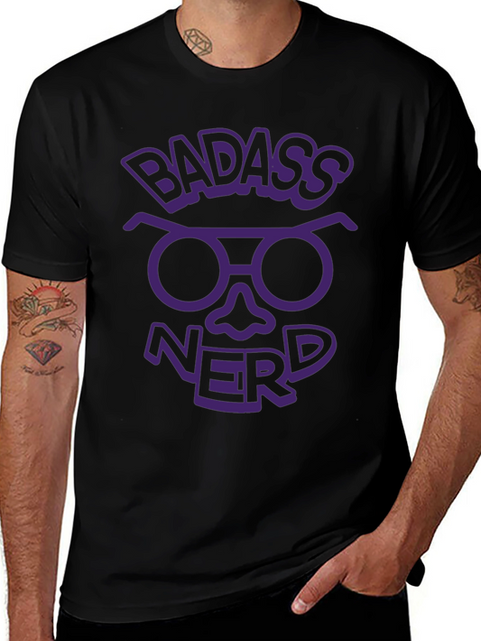 Badass Nerd Graphic Tee - Geek Chic