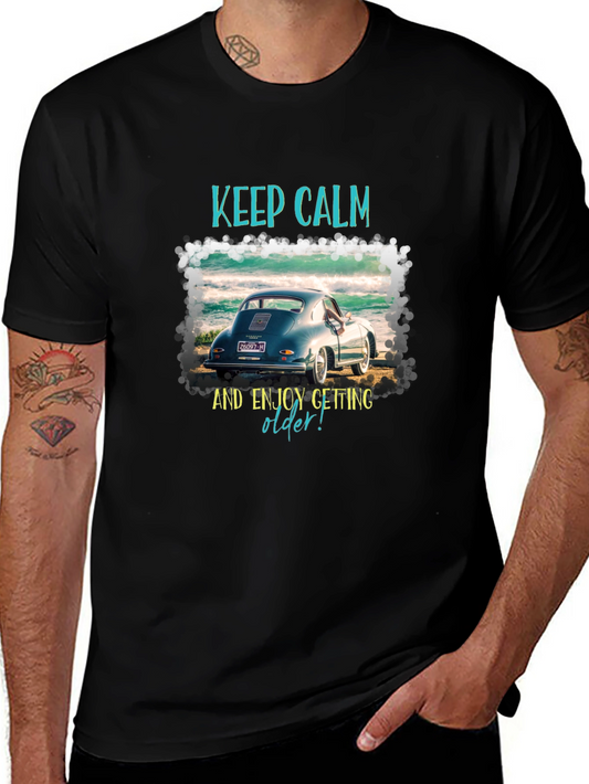 Keep Calm Porsche T-Shirt - Classic Car Tee