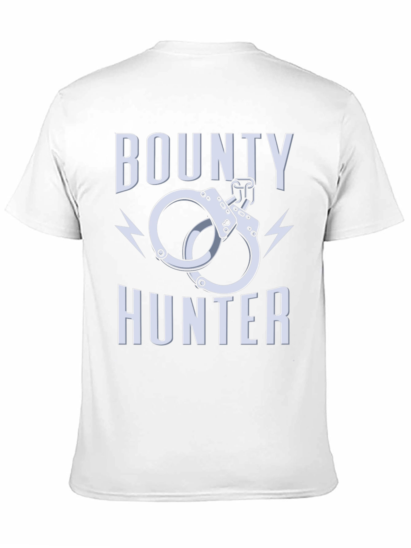 Bounty Hunter Graphic T-Shirt - Black Crew Neck