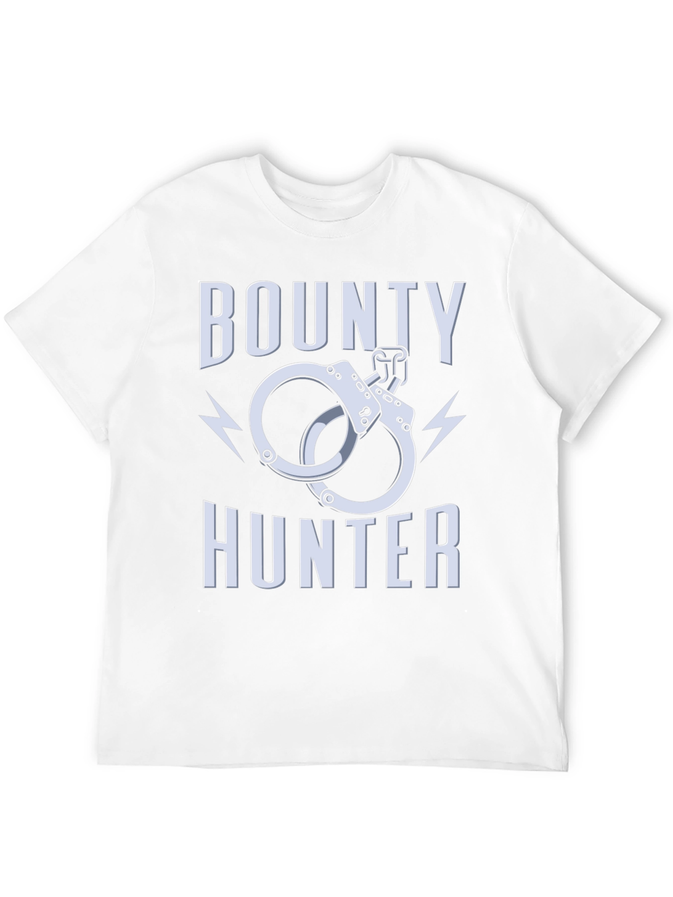 Bounty Hunter Graphic T-Shirt - Black Crew Neck