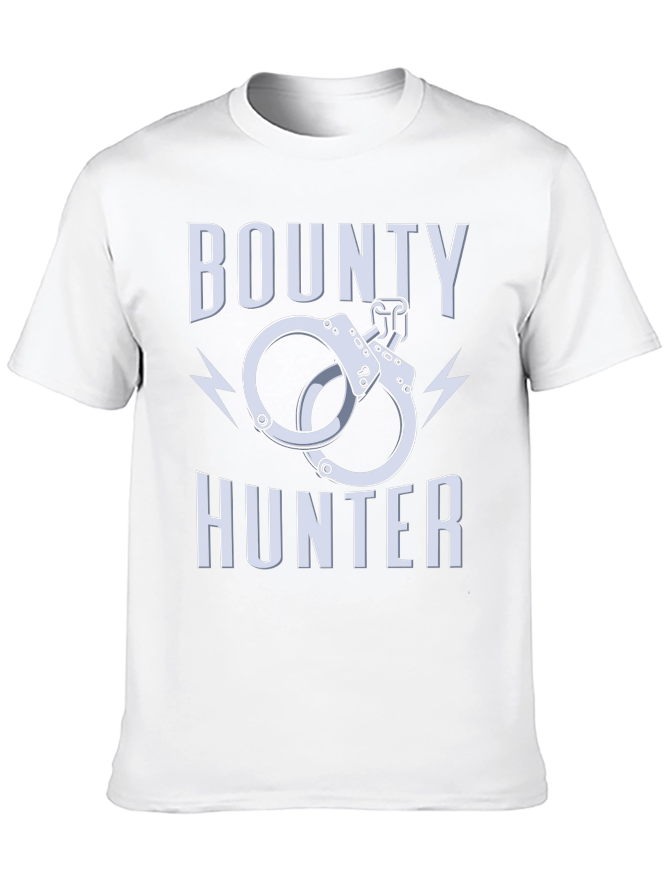 Bounty Hunter Graphic T-Shirt - Black Crew Neck