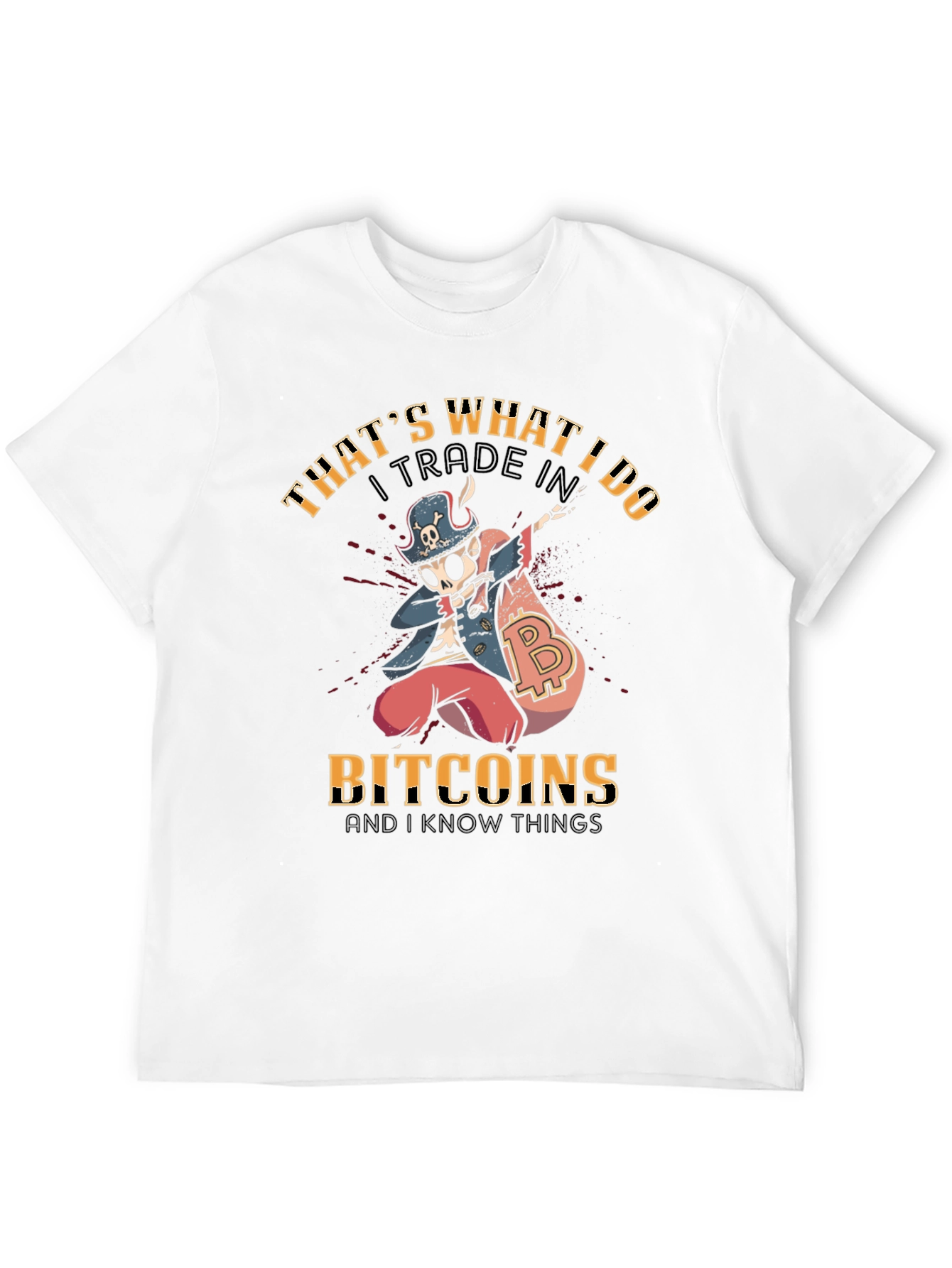 Bitcoin Trader T-Shirt Crypto Design Tee