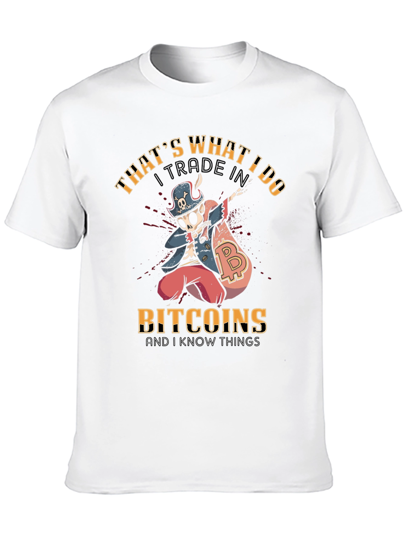 Bitcoin Trader T-Shirt Crypto Design Tee