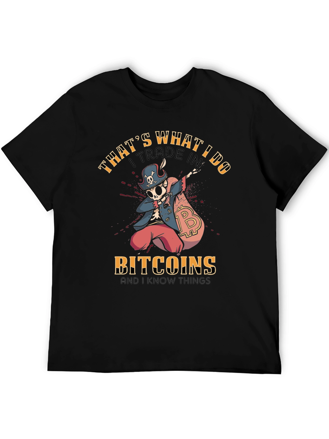 Bitcoin Trader T-Shirt Crypto Design Tee