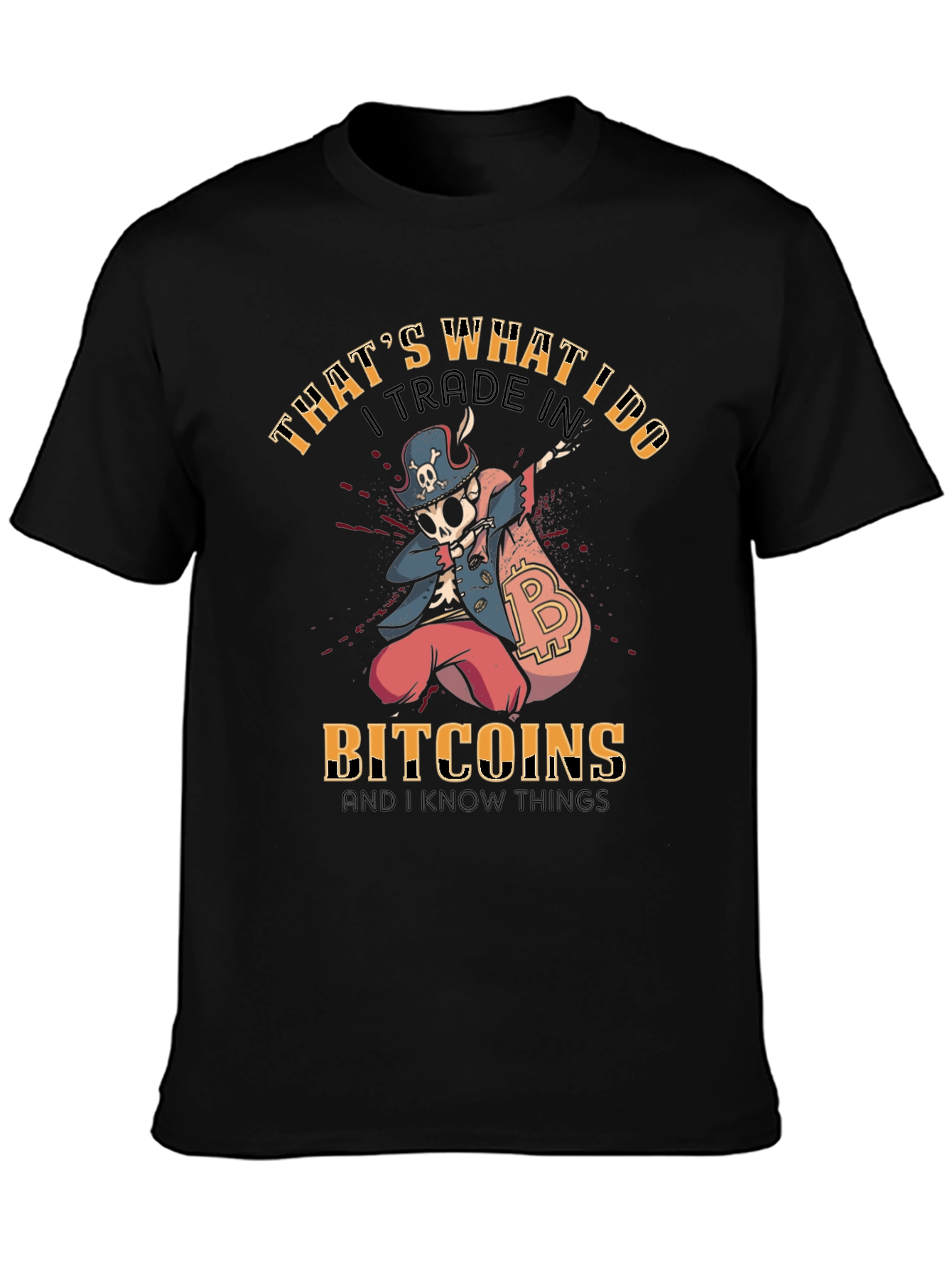 Bitcoin Trader T-Shirt Crypto Design Tee