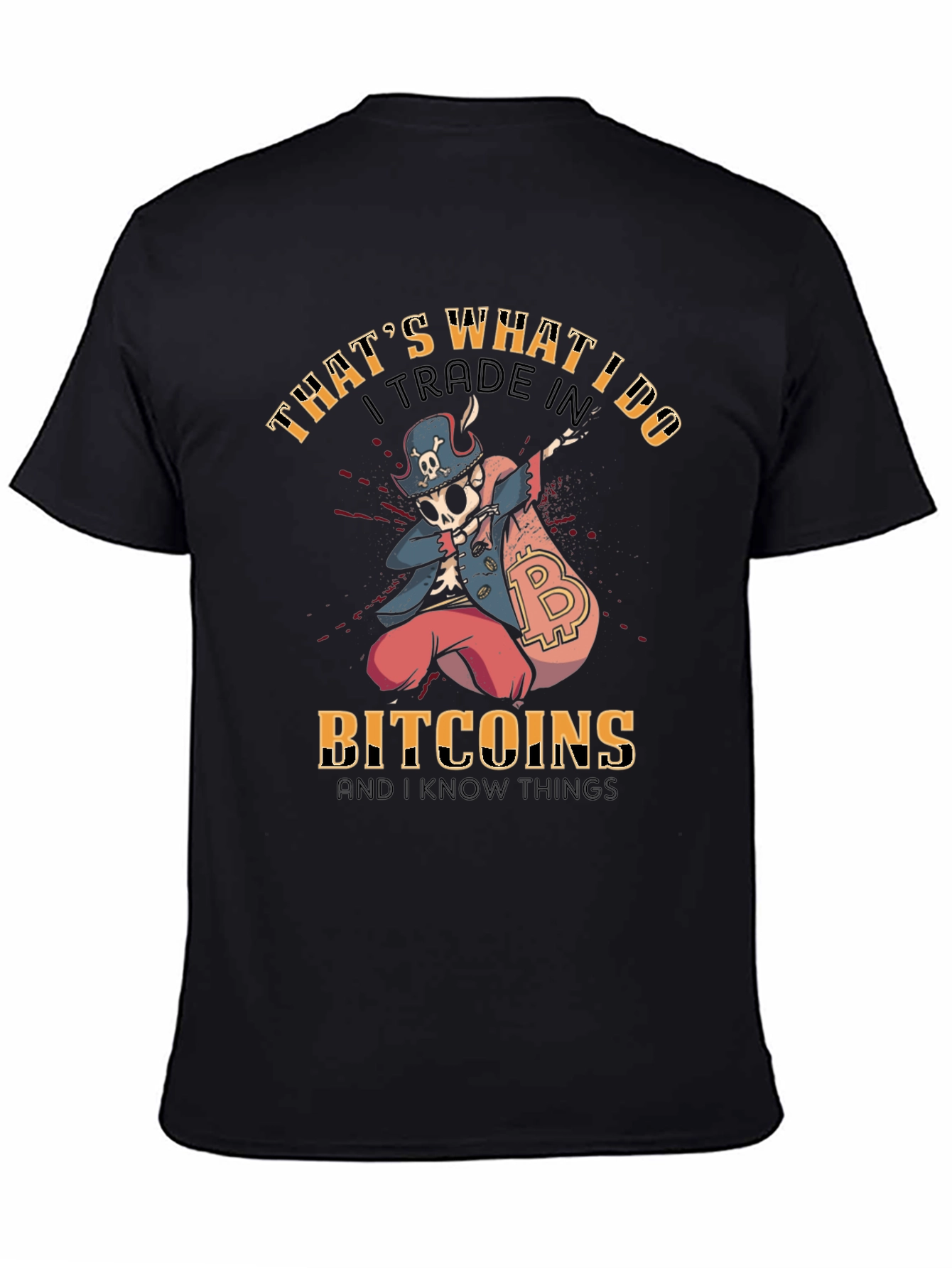 Bitcoin Trader T-Shirt Crypto Design Tee