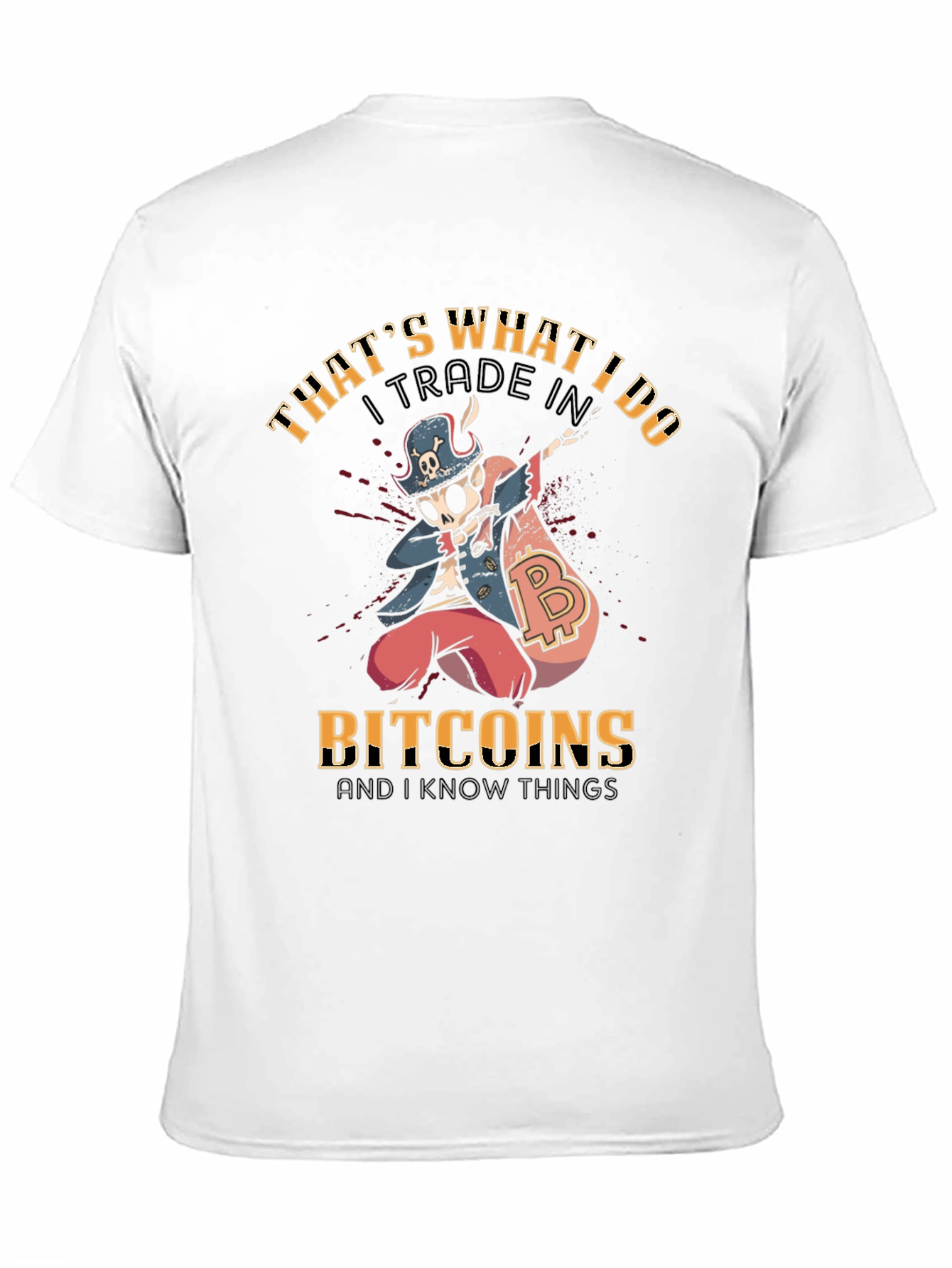 Bitcoin Trader T-Shirt Crypto Design Tee