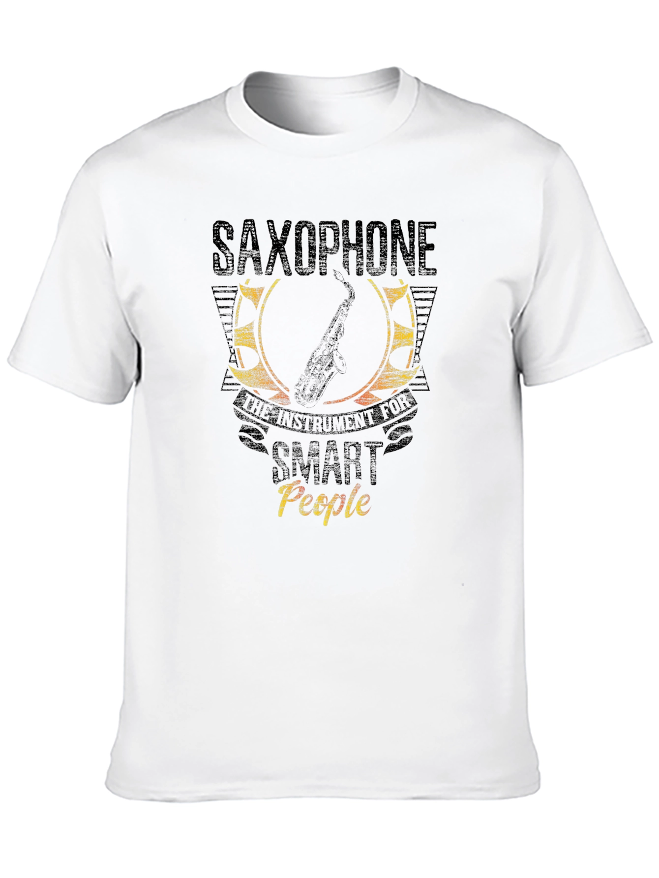 Saxophone Instrument for Smart People Graphic T-Shirt
