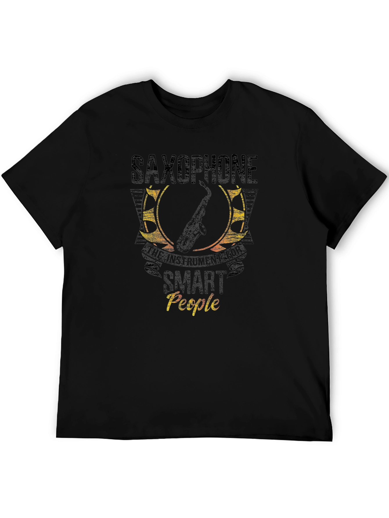 Saxophone Instrument for Smart People Graphic T-Shirt