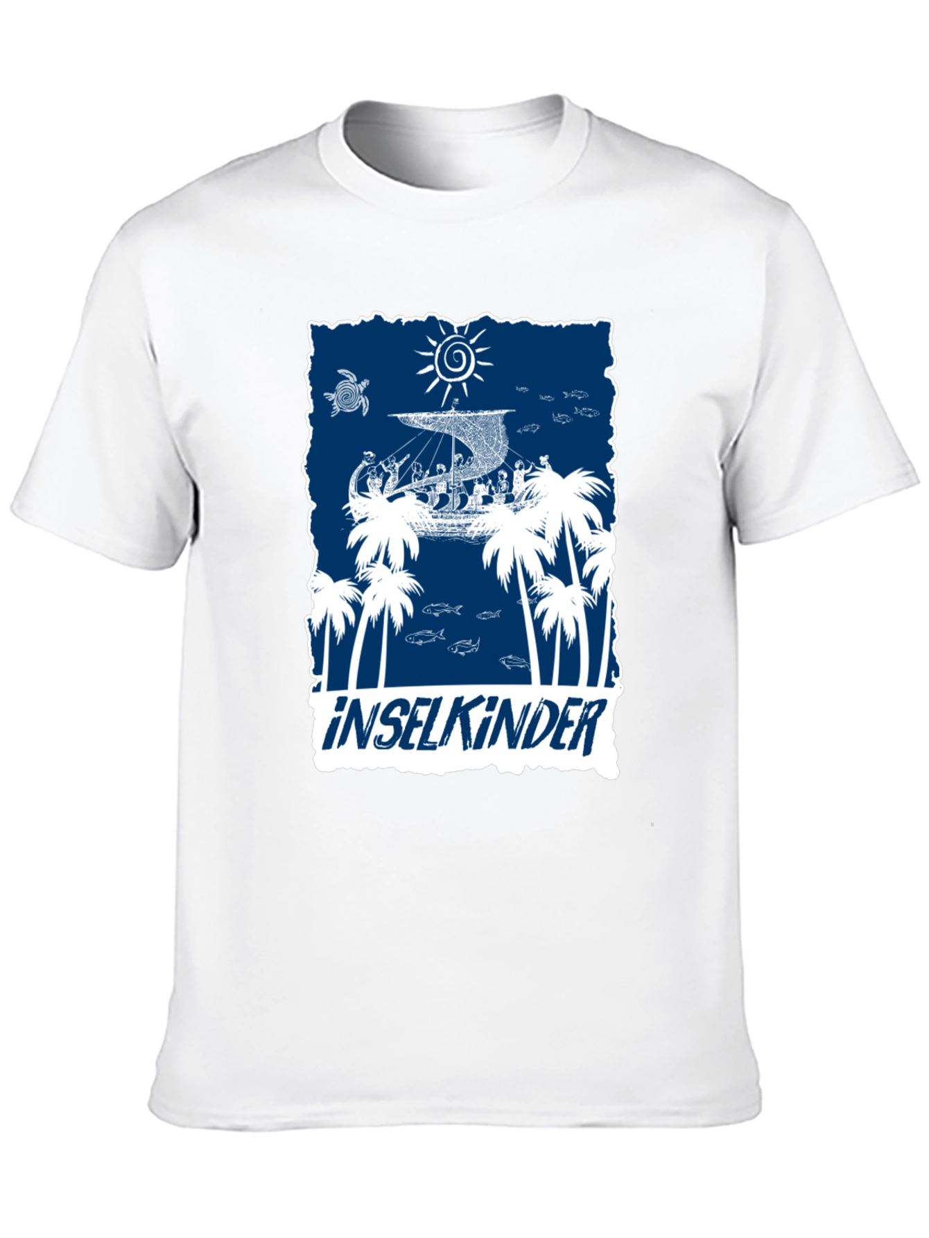 Island Children Graphic T-Shirt - Black