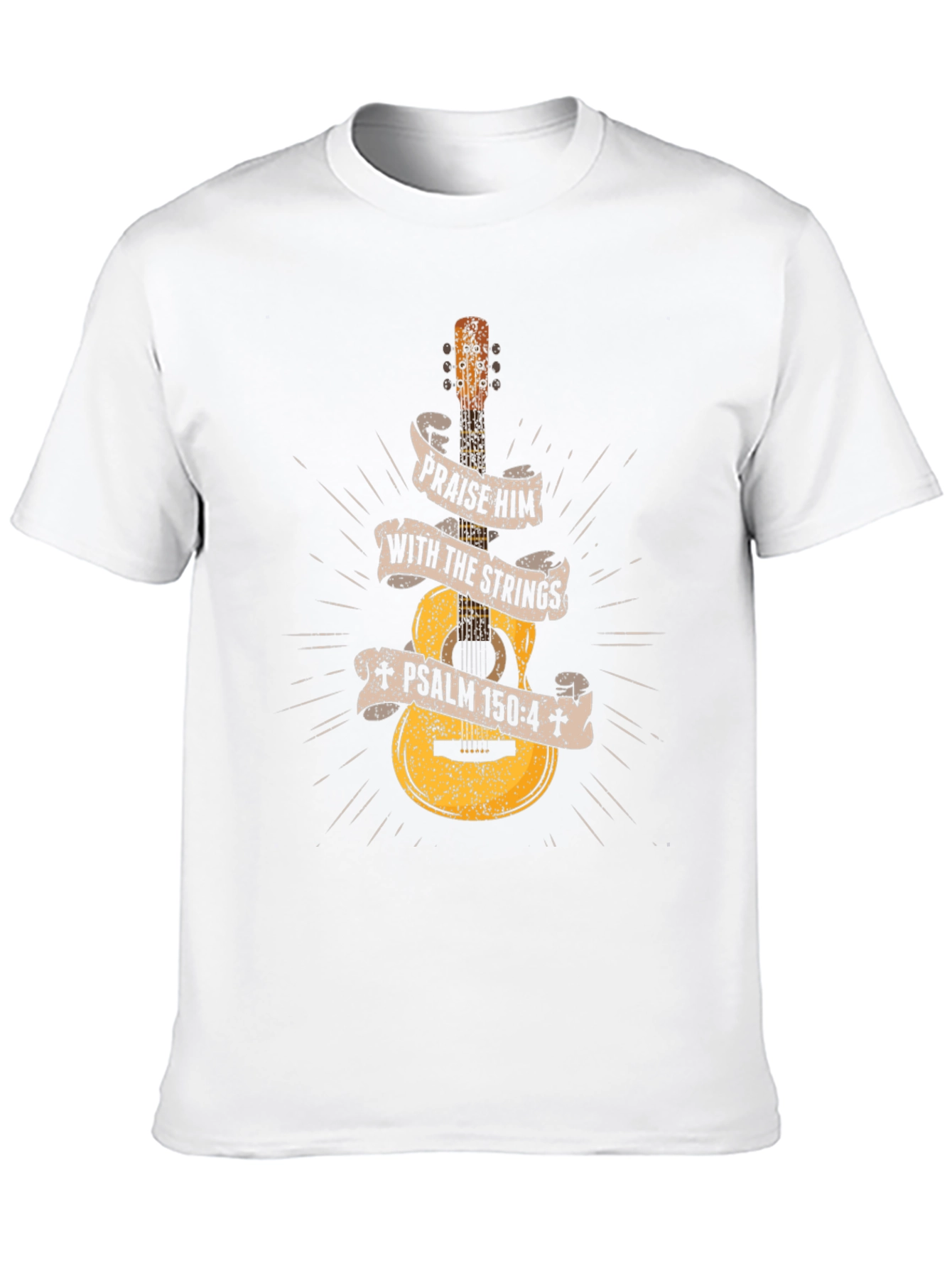 Praise Him Guitar T-Shirt
