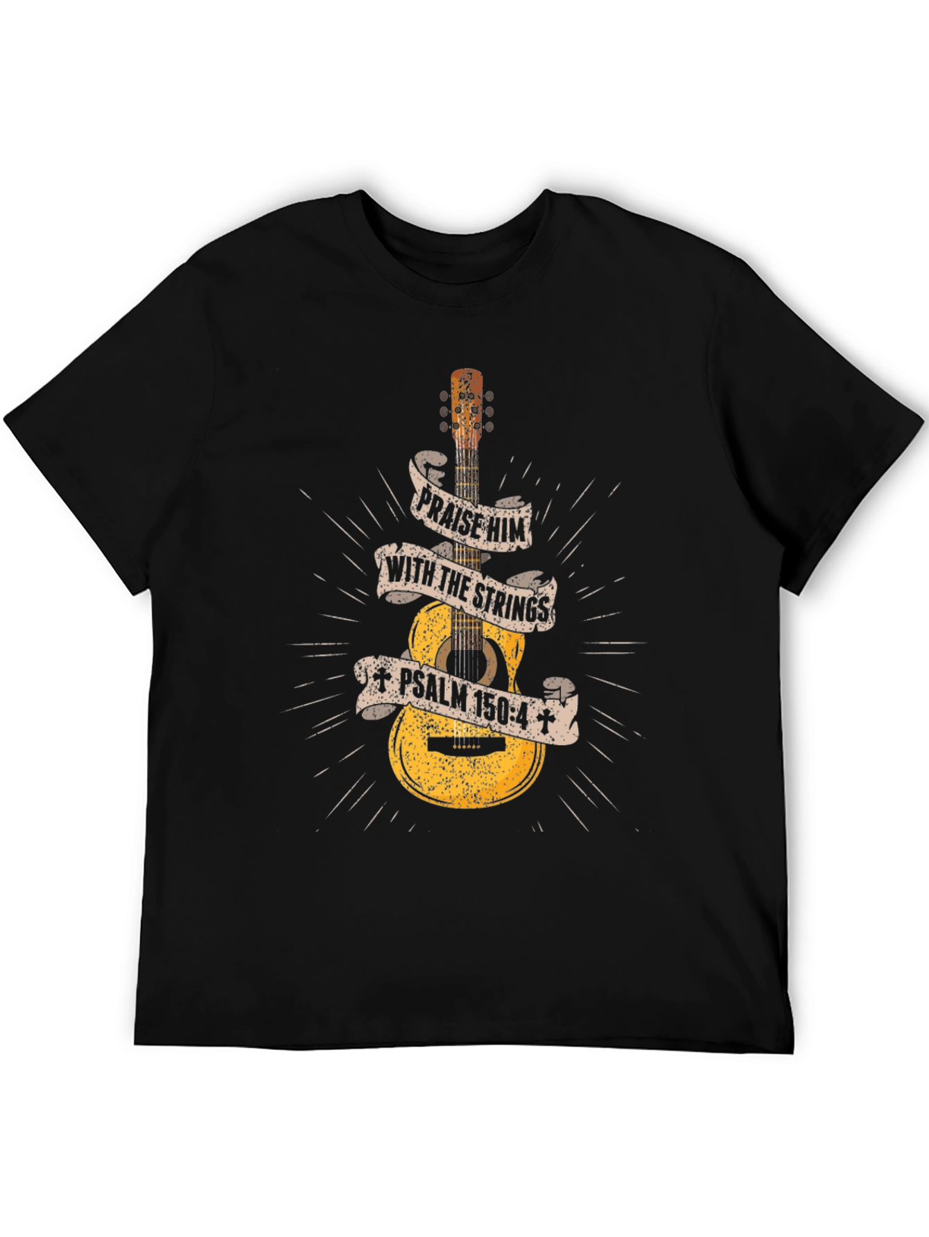 Praise Him Guitar T-Shirt