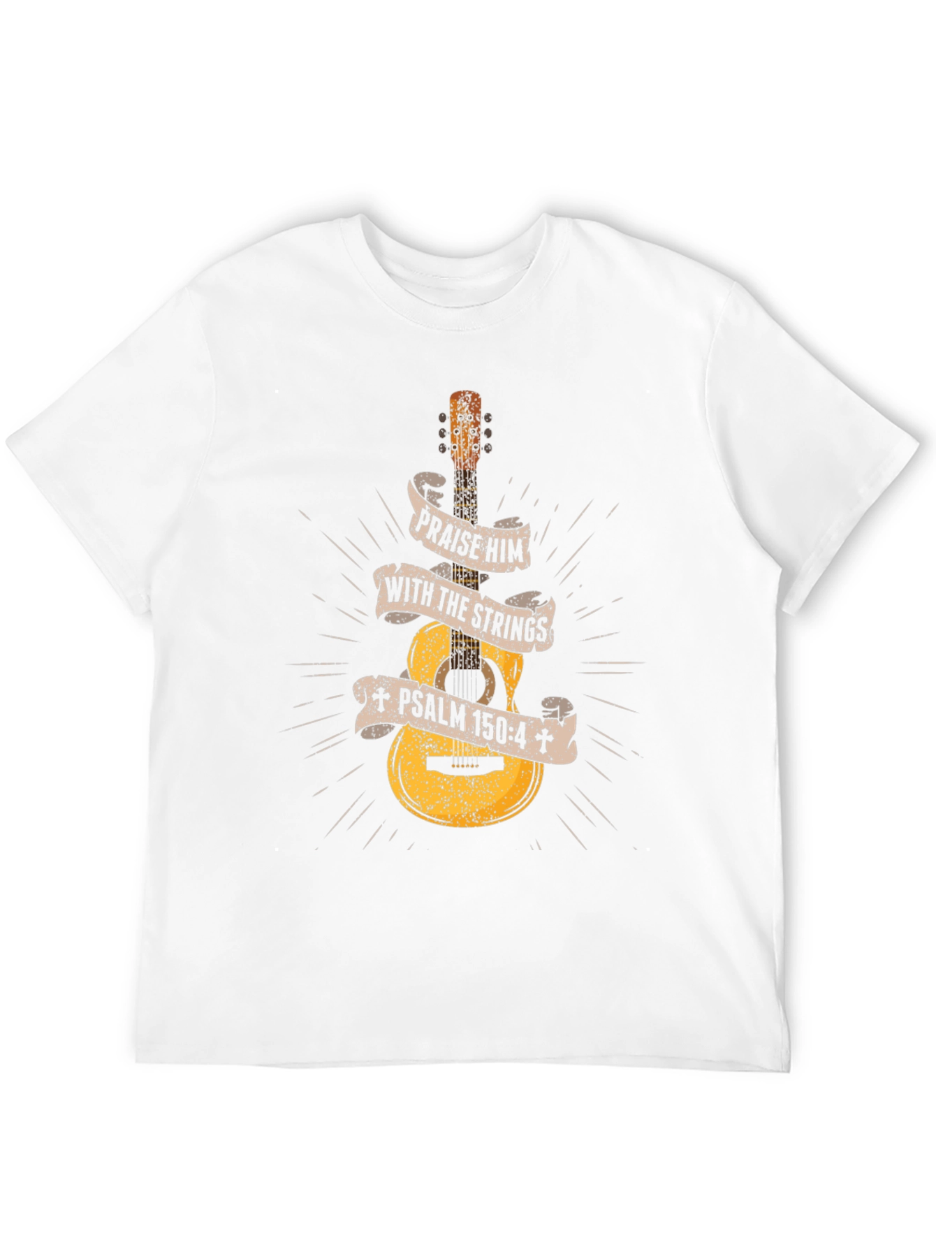 Praise Him Guitar T-Shirt