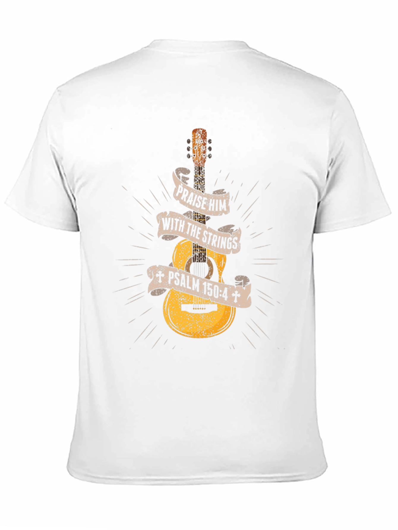 Praise Him Guitar T-Shirt