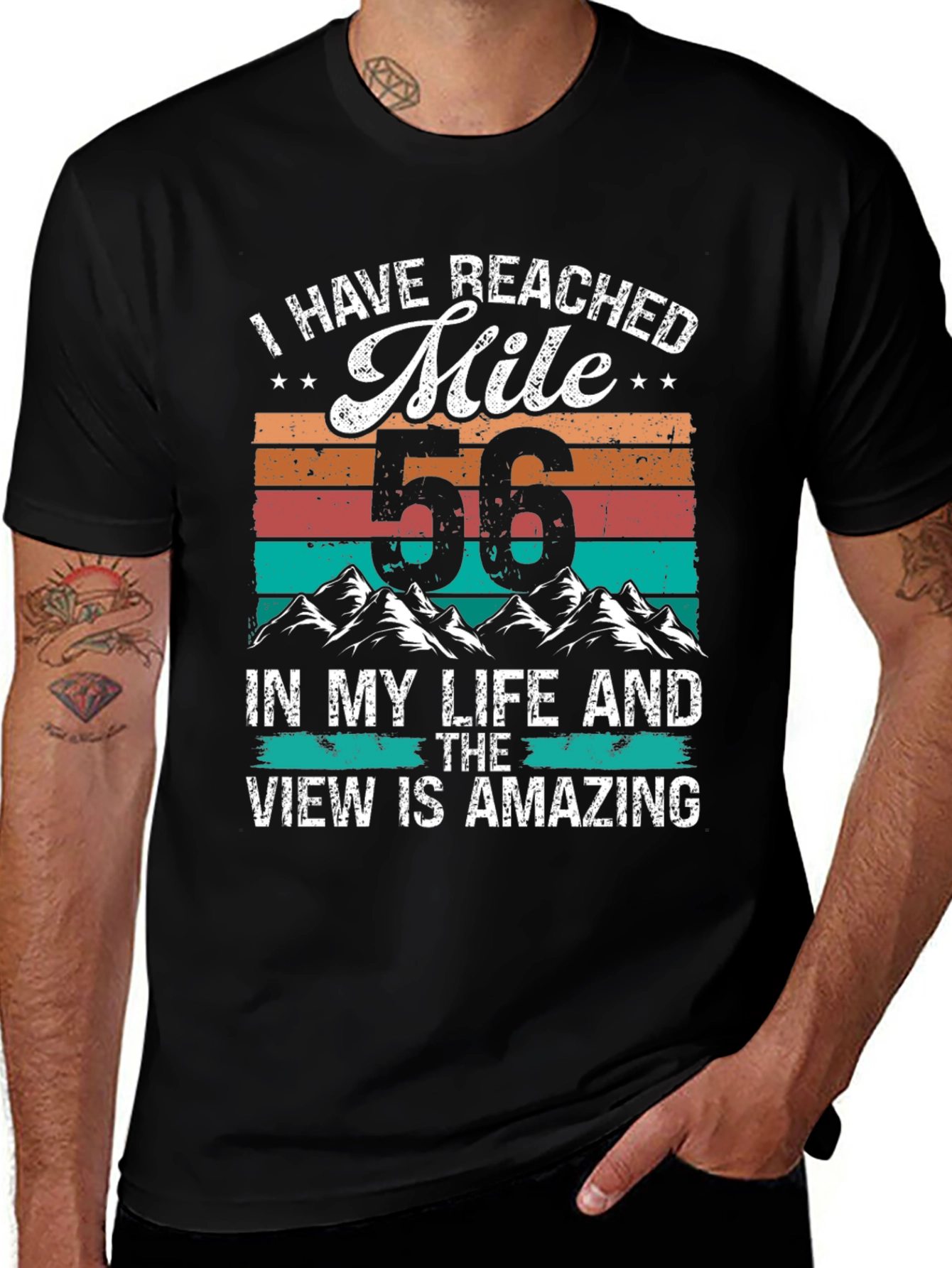 I Have Reached Mile 56 T-Shirt