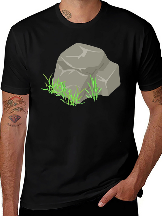 Funny Rock Graphic T-Shirt - Nature Lover Tee