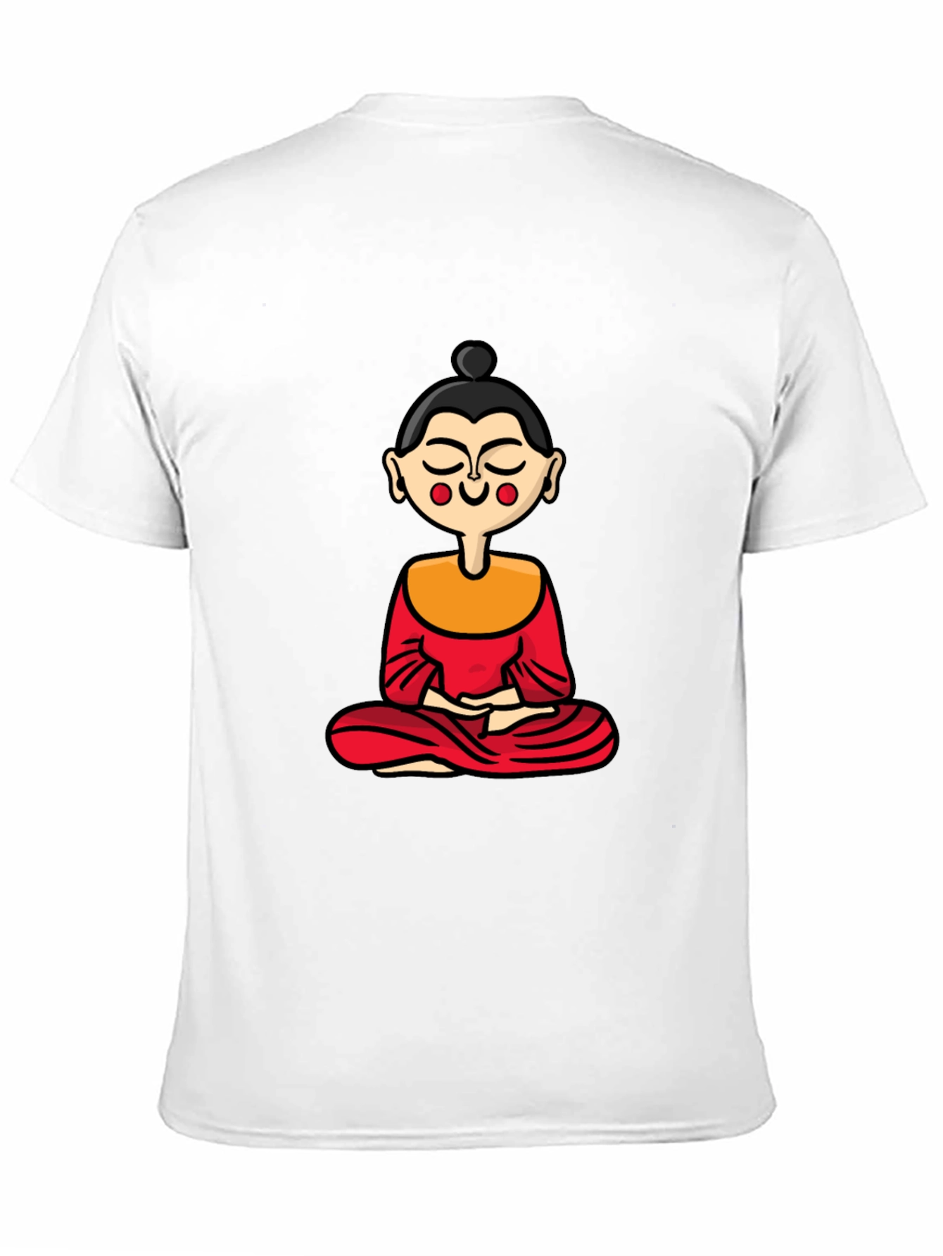 Buddha Cartoon Graphic T-Shirt