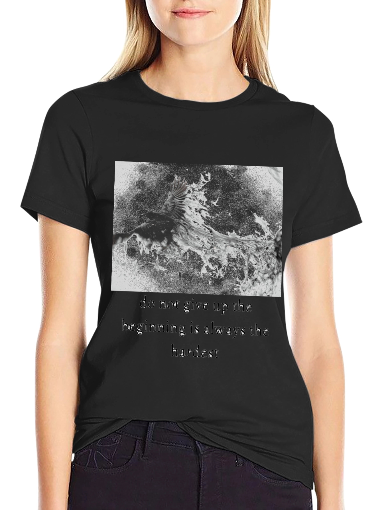 Inspirational Eagle Graphic Tee - Unisex