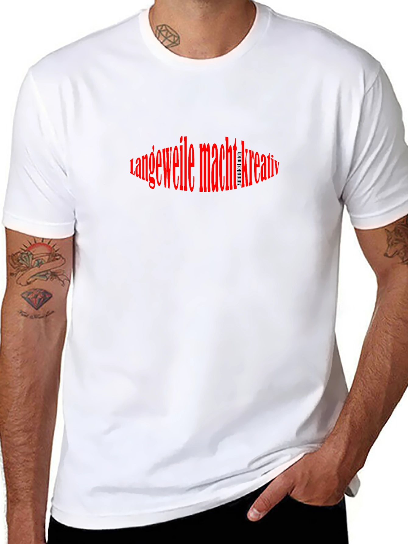 Boredom Makes Creative T-Shirt - Black