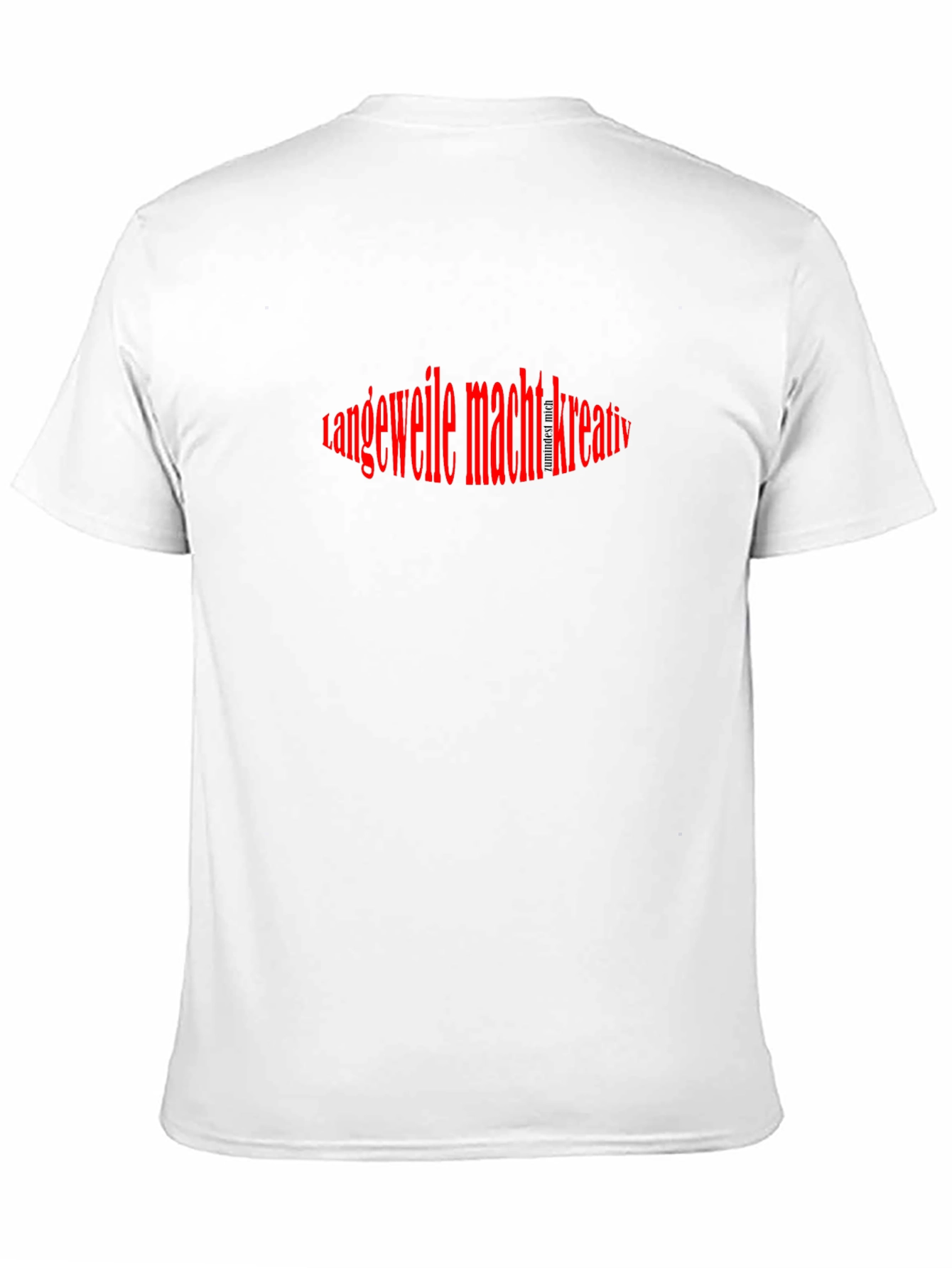 Boredom Makes Creative T-Shirt - Black