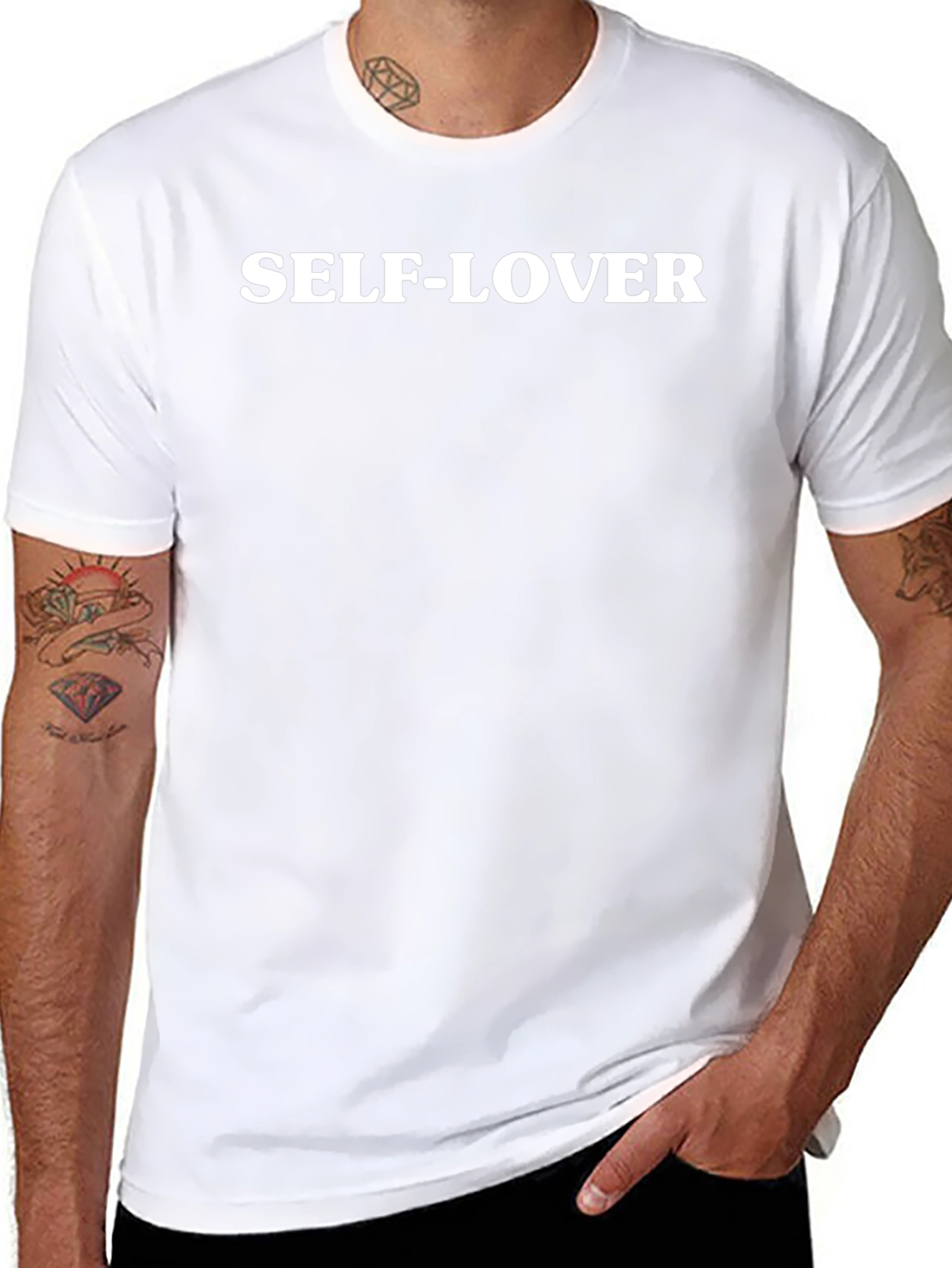 Self-Lover Black T-Shirt