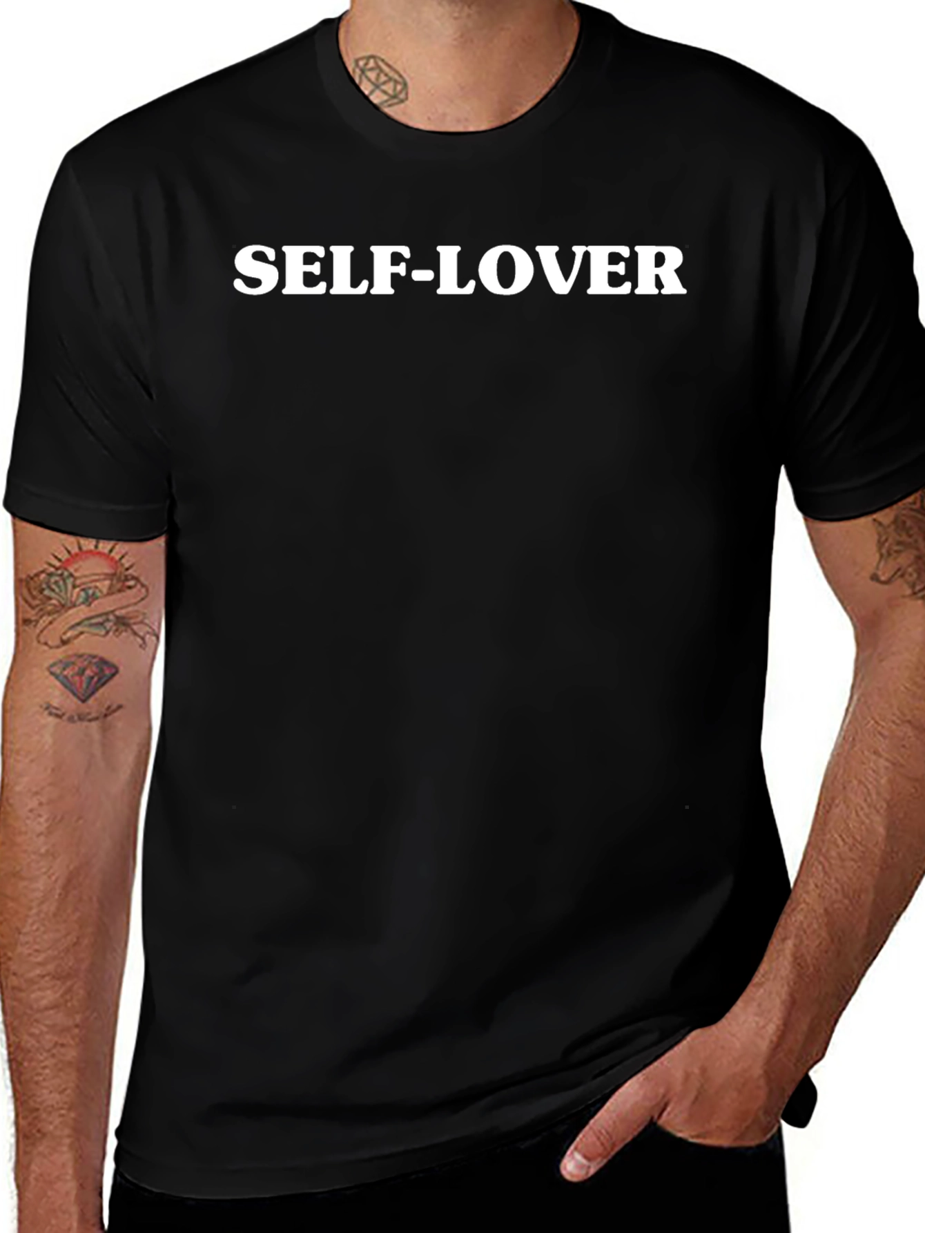 Self-Lover Black T-Shirt