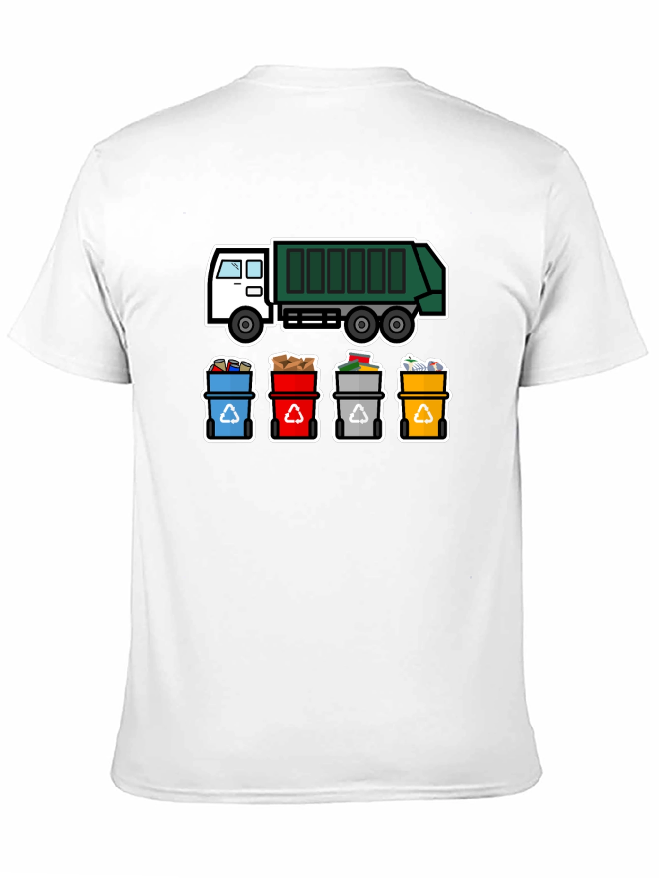 Recycle Truck T-Shirt - Eco-Friendly Tee