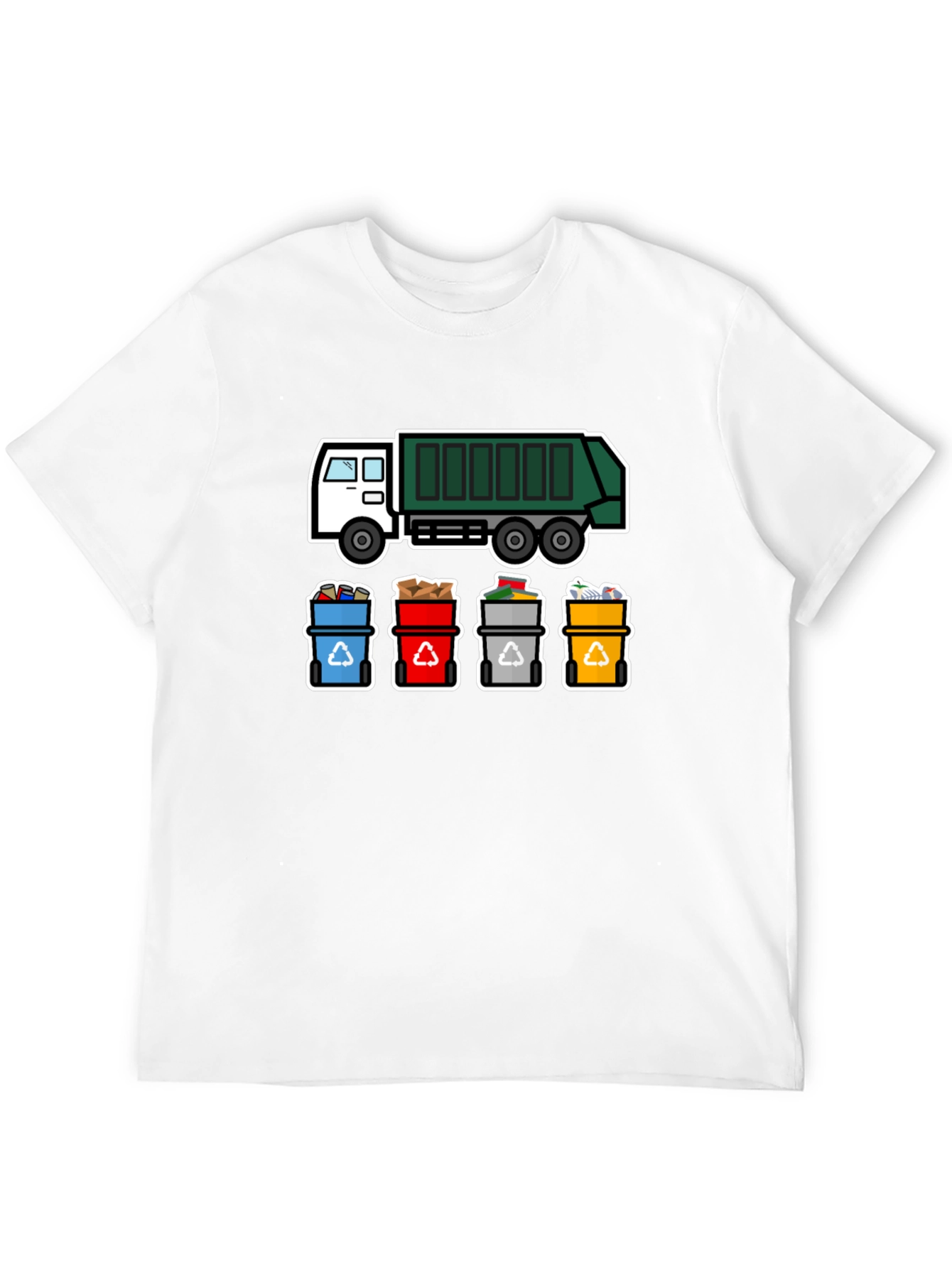Recycle Truck T-Shirt - Eco-Friendly Tee