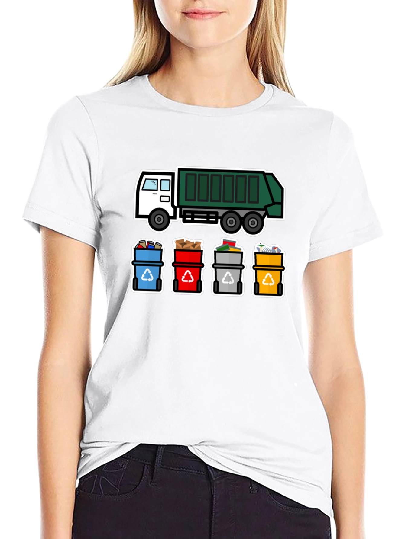 Recycle Truck T-Shirt - Eco-Friendly Tee