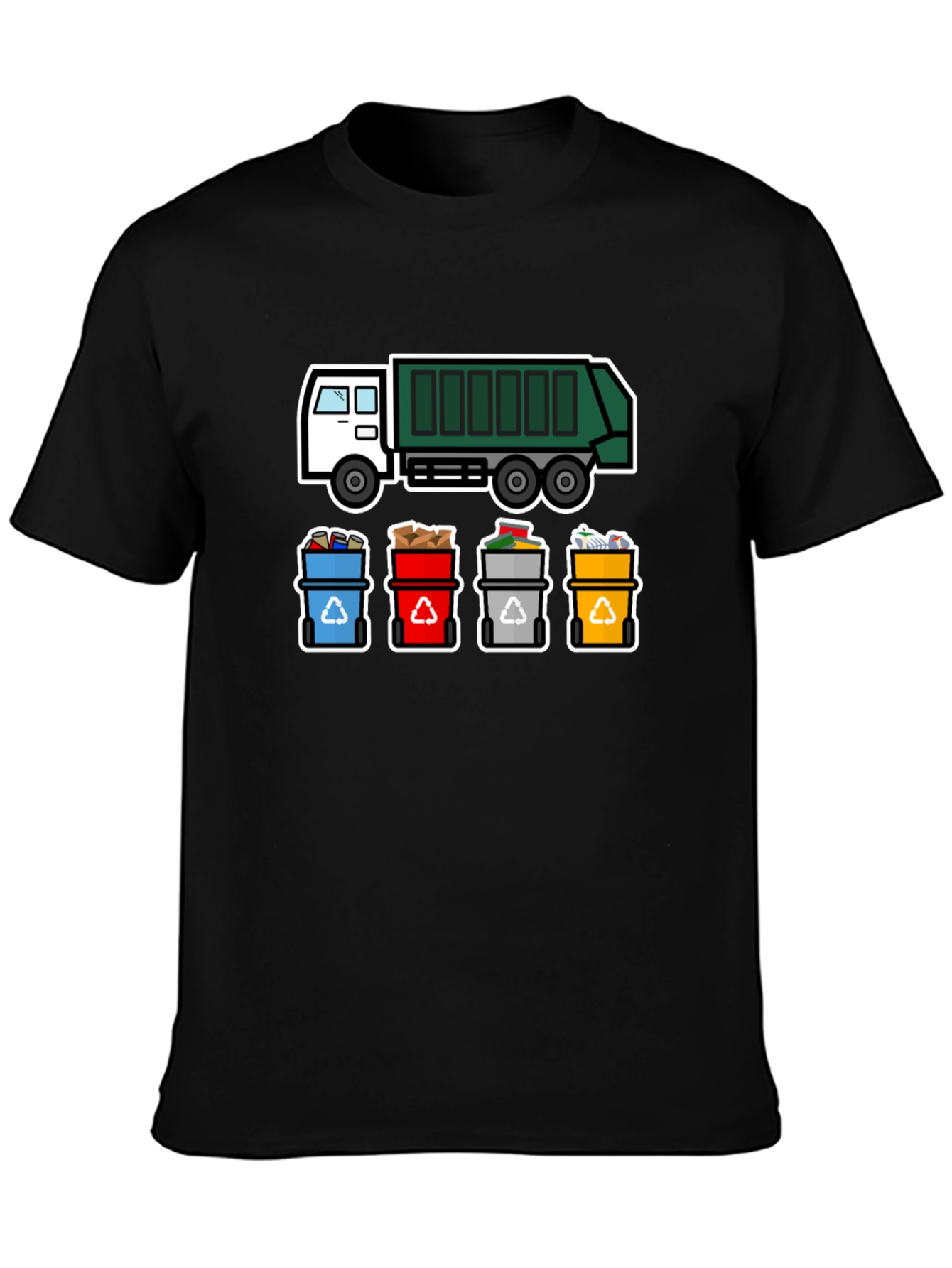 Recycle Truck T-Shirt - Eco-Friendly Tee