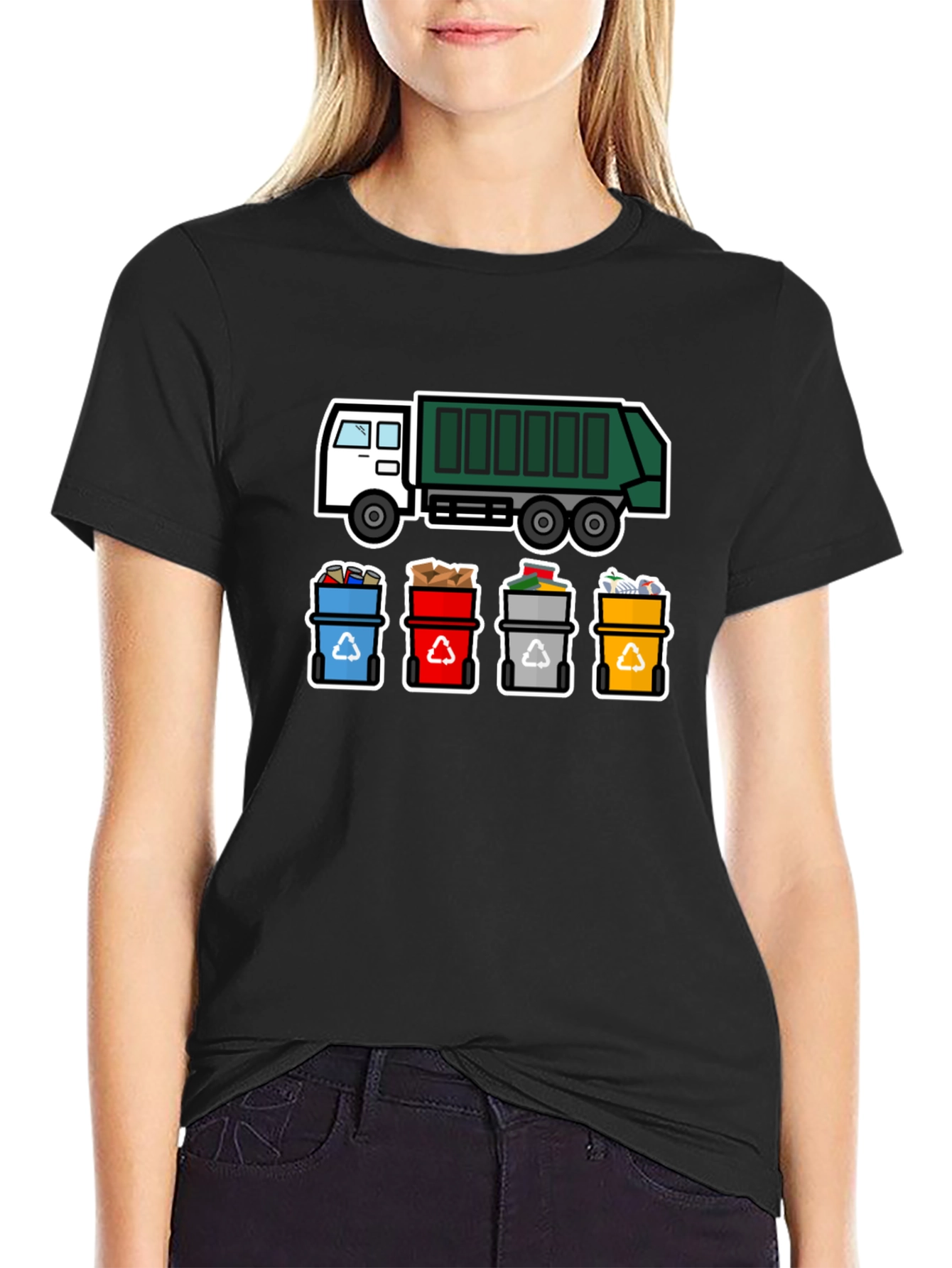 Recycle Truck T-Shirt - Eco-Friendly Tee