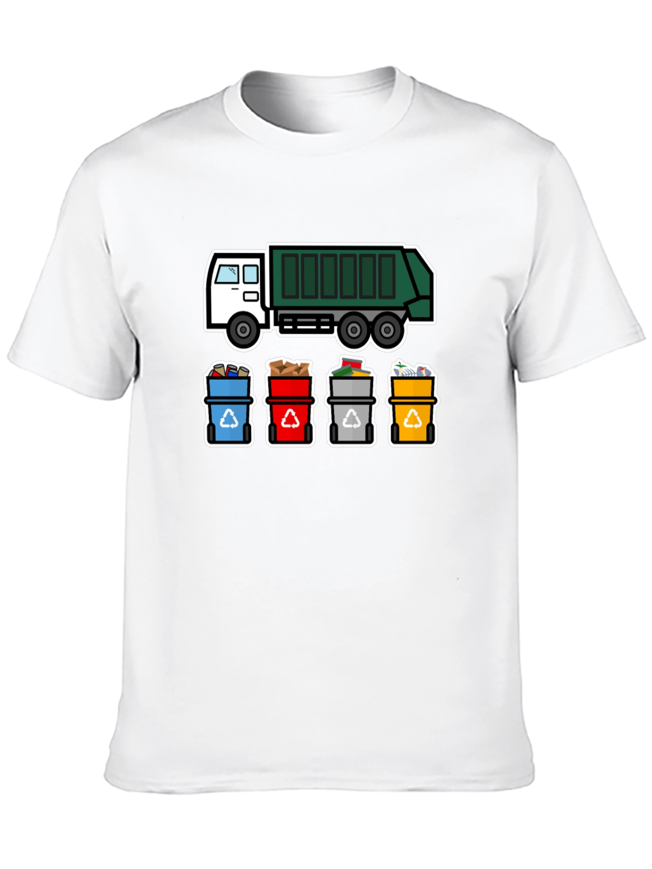 Recycle Truck T-Shirt - Eco-Friendly Tee