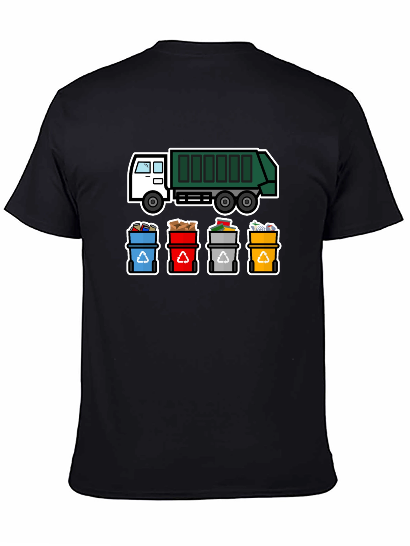 Recycle Truck T-Shirt - Eco-Friendly Tee