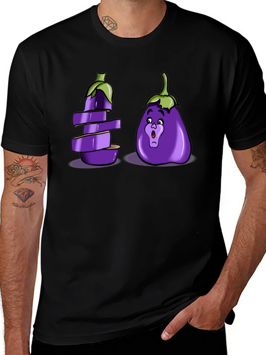 Eggplant Pun Graphic T-Shirt