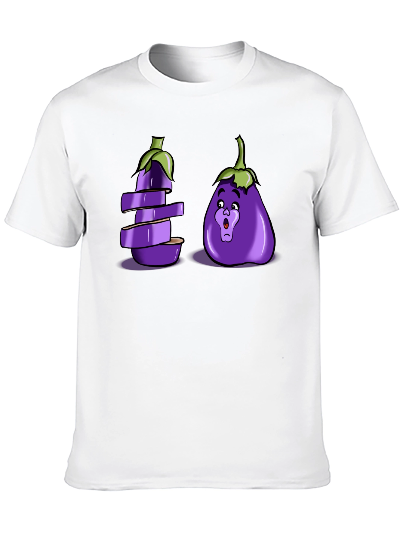 Eggplant Pun Graphic T-Shirt