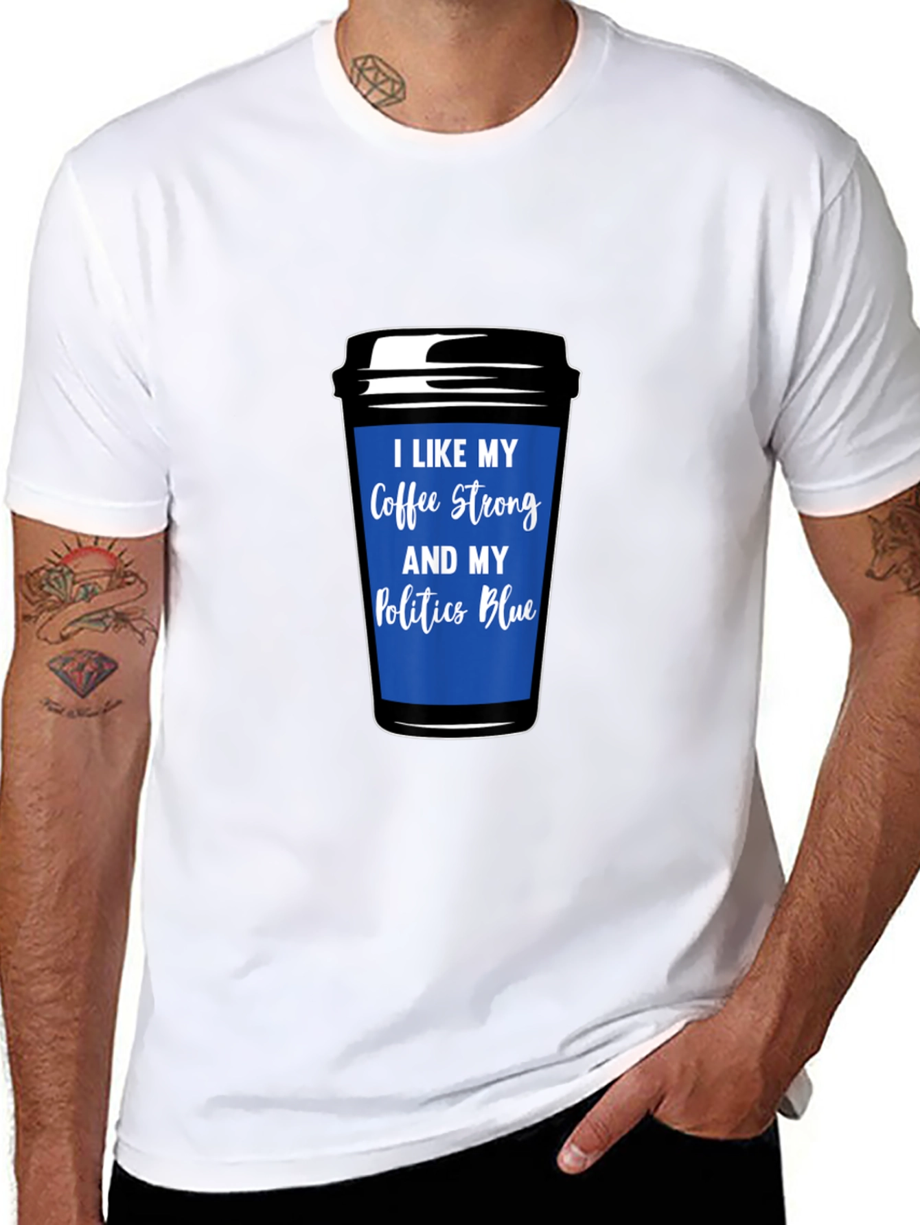 Coffee & Politics Graphic Tee