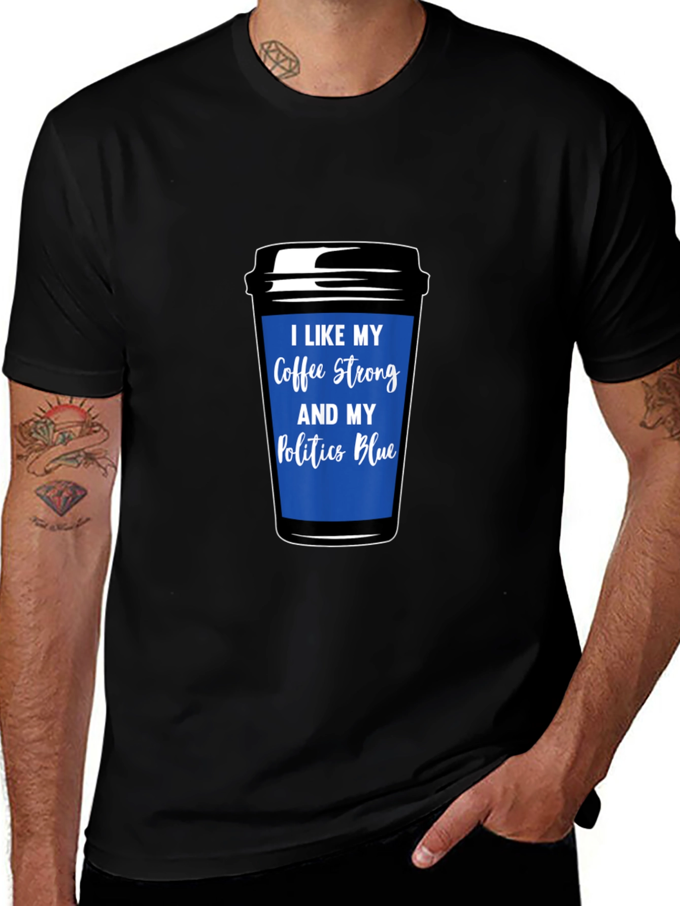 Coffee & Politics Graphic Tee