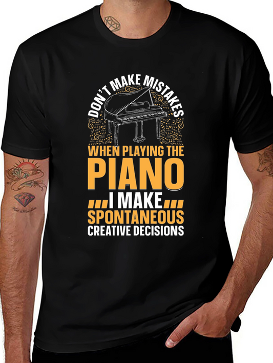 Piano Creative Decisions T-Shirt