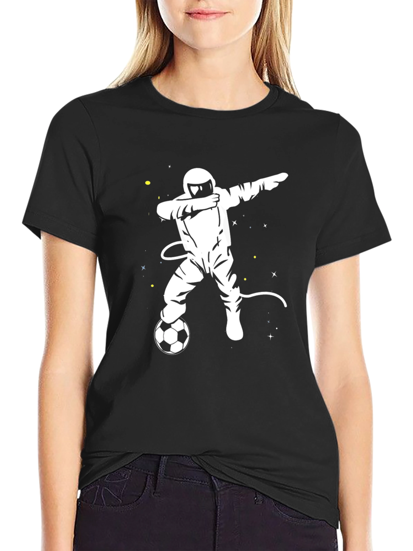 Astronaut Soccer T-Shirt