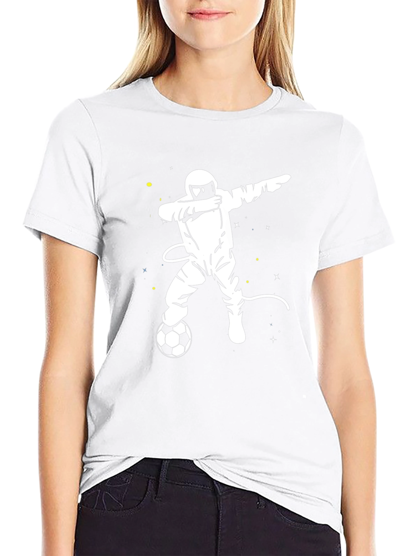 Astronaut Soccer T-Shirt