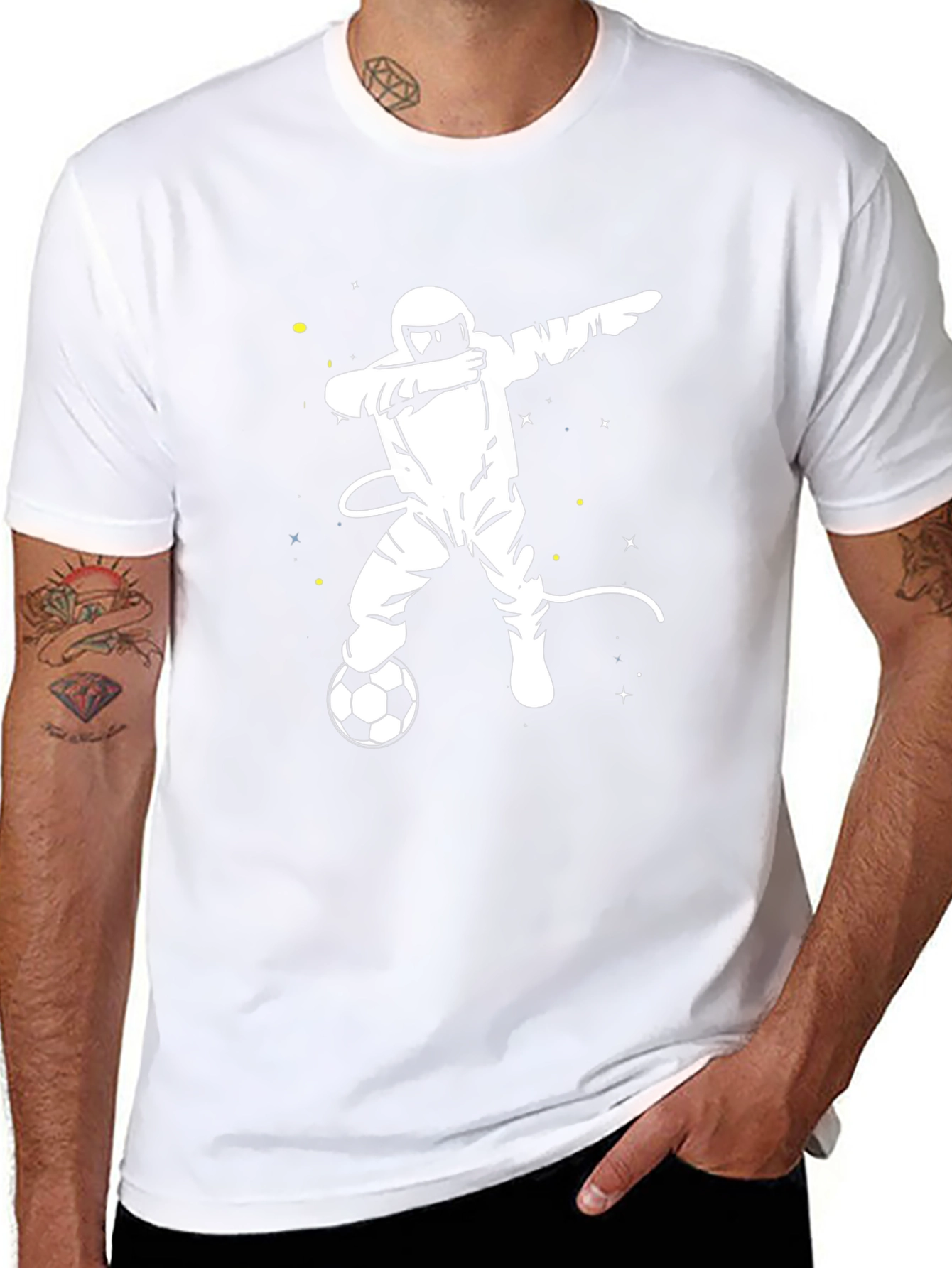 Astronaut Soccer T-Shirt