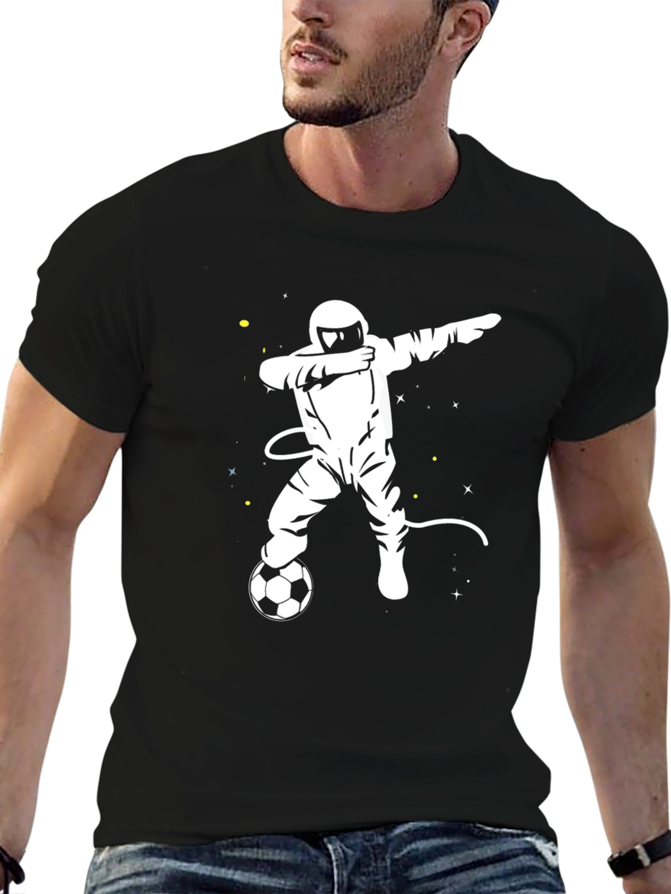 Astronaut Soccer T-Shirt