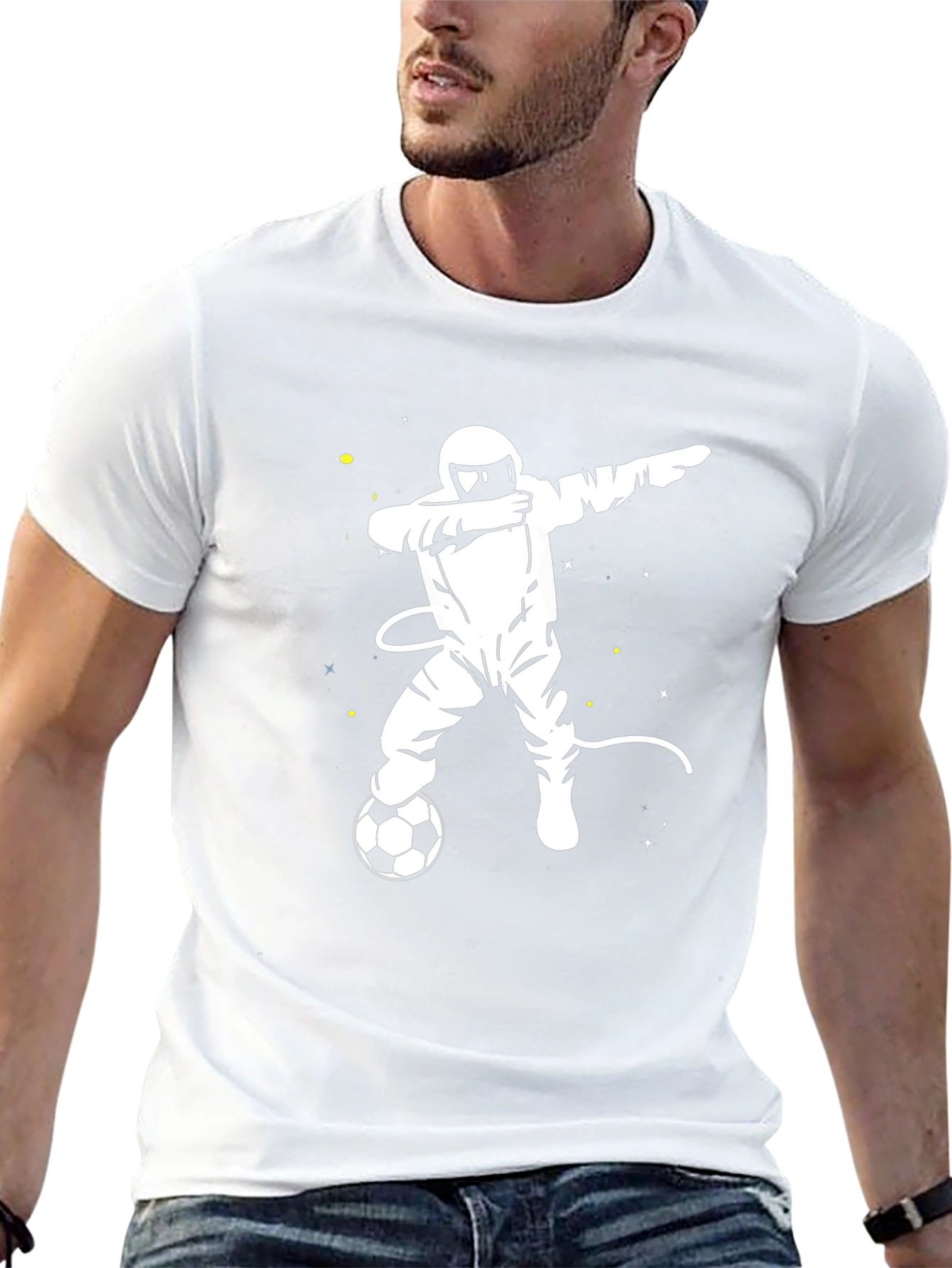Astronaut Soccer T-Shirt