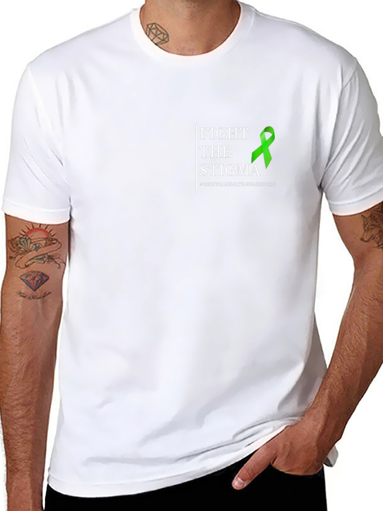 Fight the Stigma Mental Health Awareness Tee
