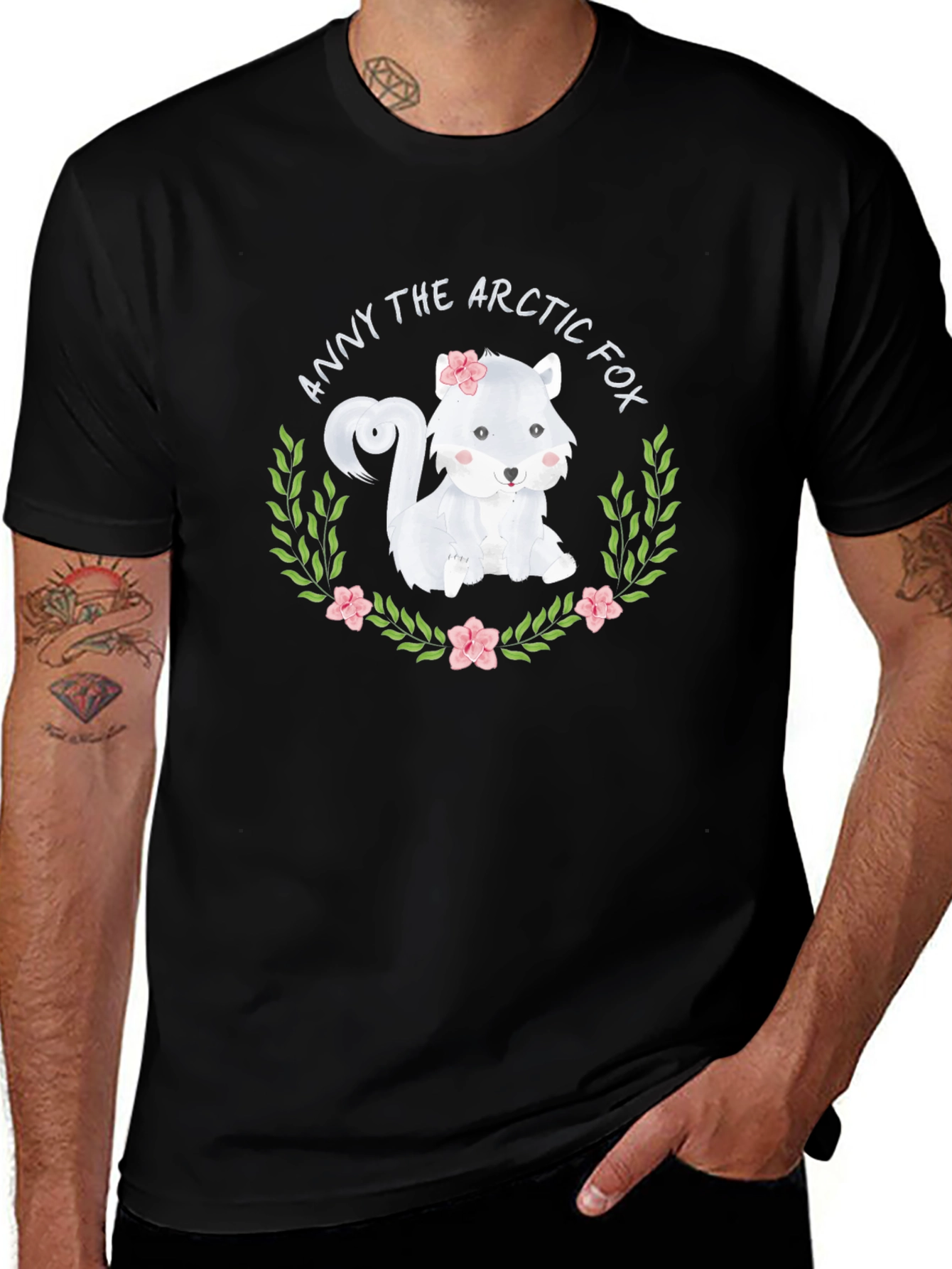 Anny The Arctic Fox Graphic T-Shirt