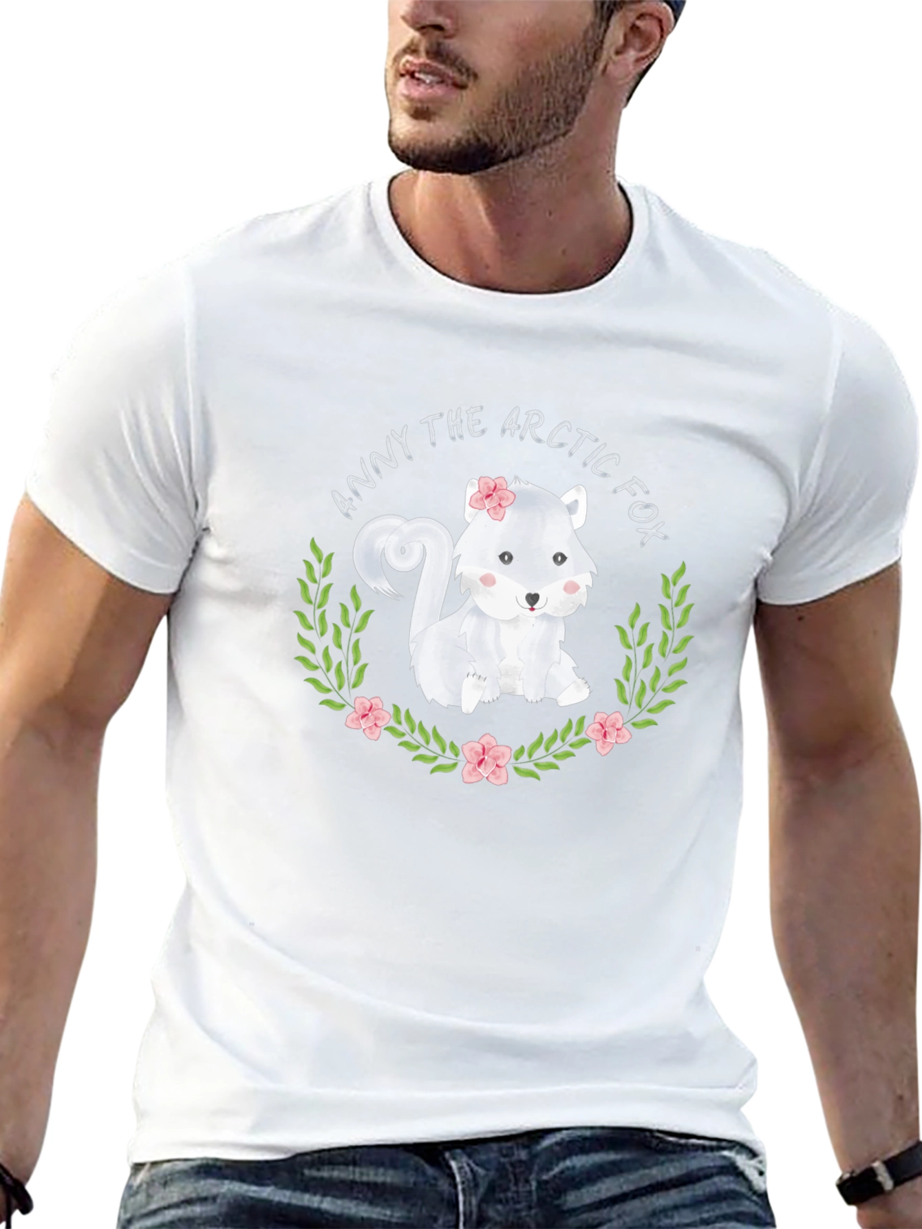 Anny The Arctic Fox Graphic T-Shirt