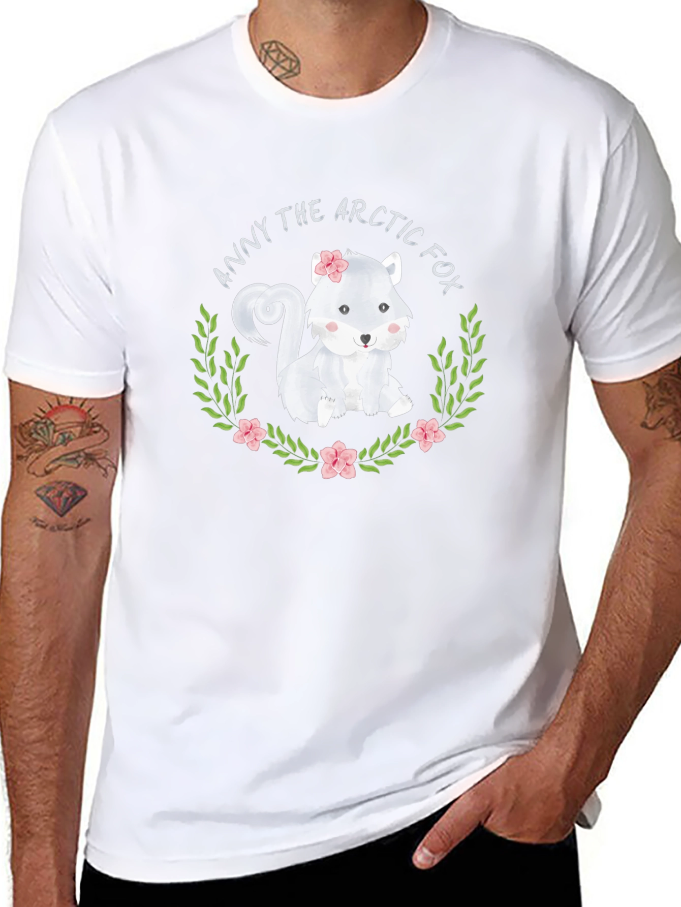 Anny The Arctic Fox Graphic T-Shirt